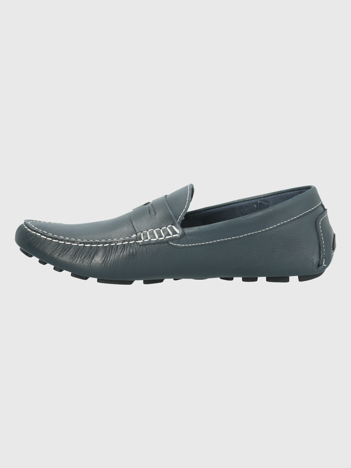 MOCASINES HOMBRE HUSH-PUPPIES CUERO AZUL OSCURO LOTUS - 5