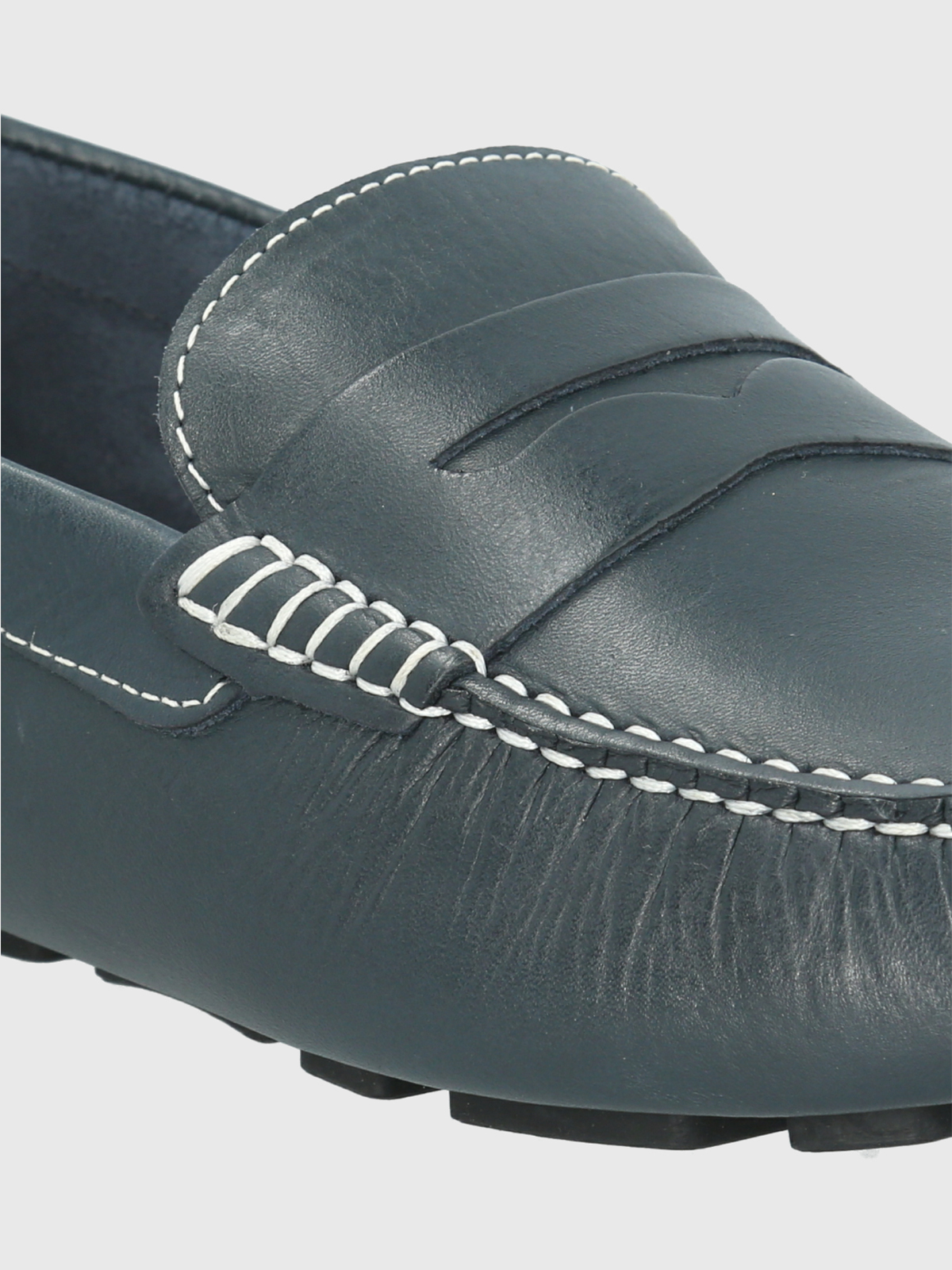 MOCASINES HOMBRE HUSH-PUPPIES CUERO AZUL OSCURO LOTUS - 7