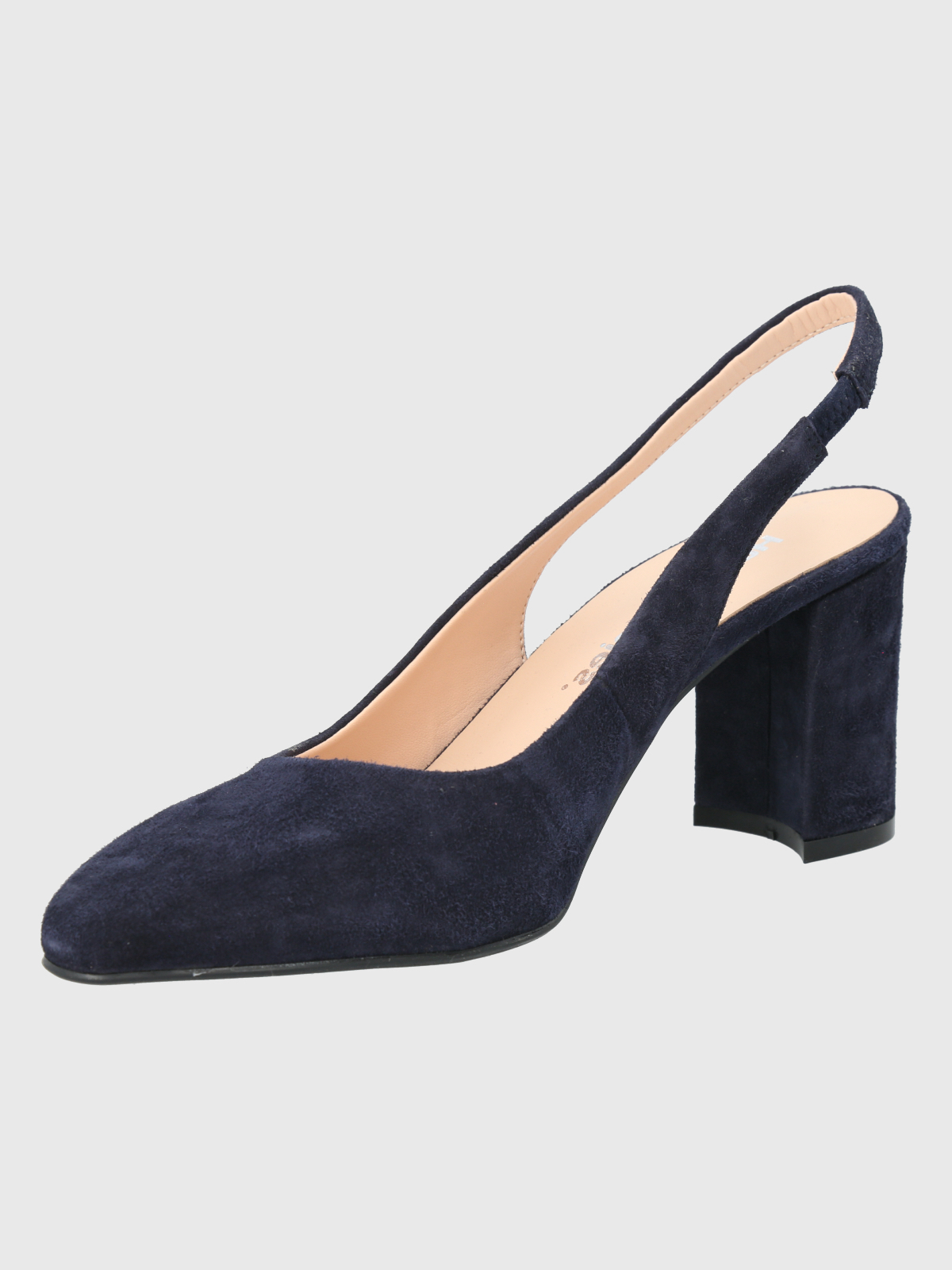 ZAPATO CUERO AZUL OSCURO MUJER TEMU HUSH PUPPIES - 4