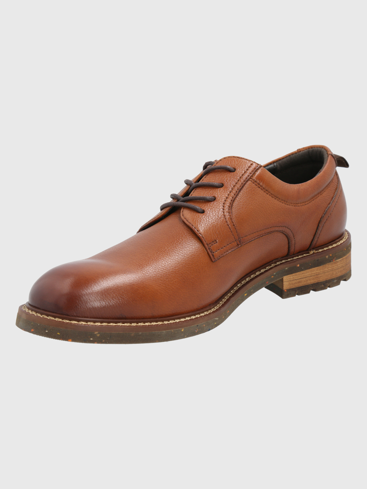 ZAPATO CUERO CAFÉ HOMBRE HINTON HUSH PUPPIES - 4