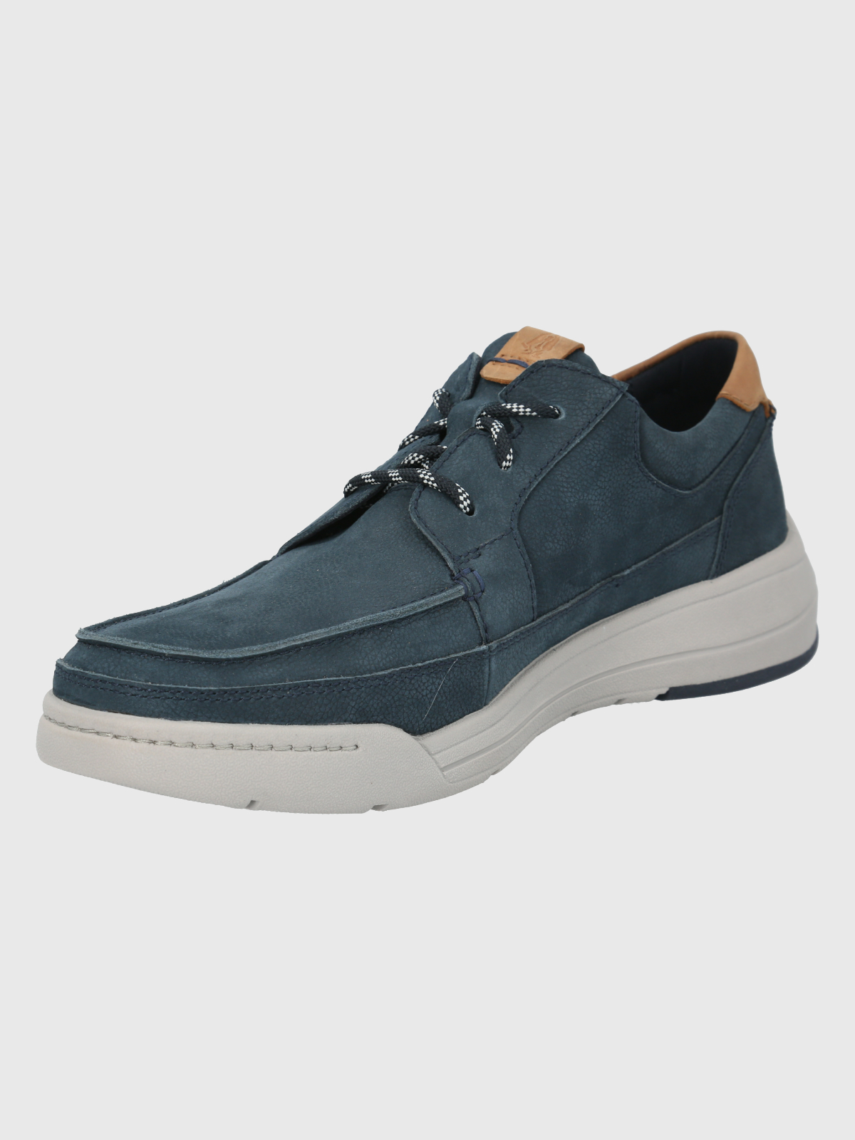ZAPATO CUERO AZUL OSCURO HOMBRE FONTIER HUSH PUPPIES - 4