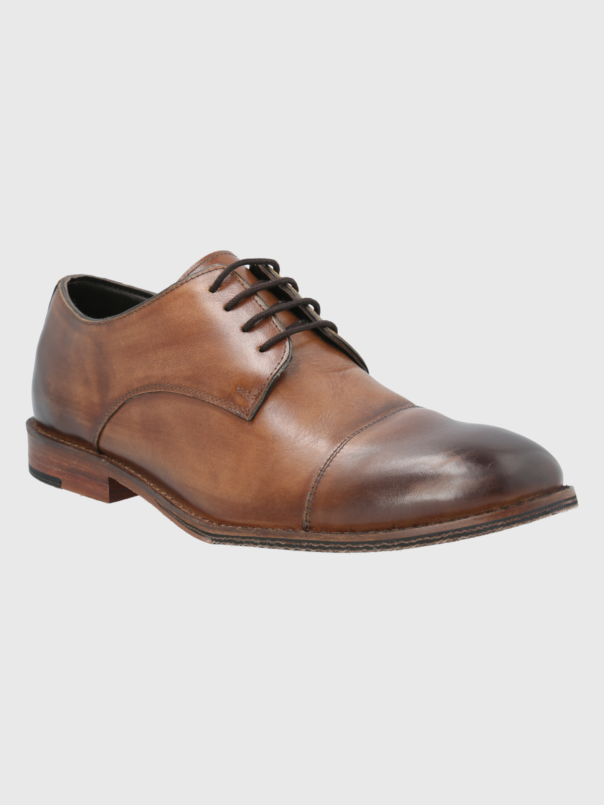 ZAPATO CUERO CAFÉ CLARO HOMBRE WARREN HUSH PUPPIES - 1