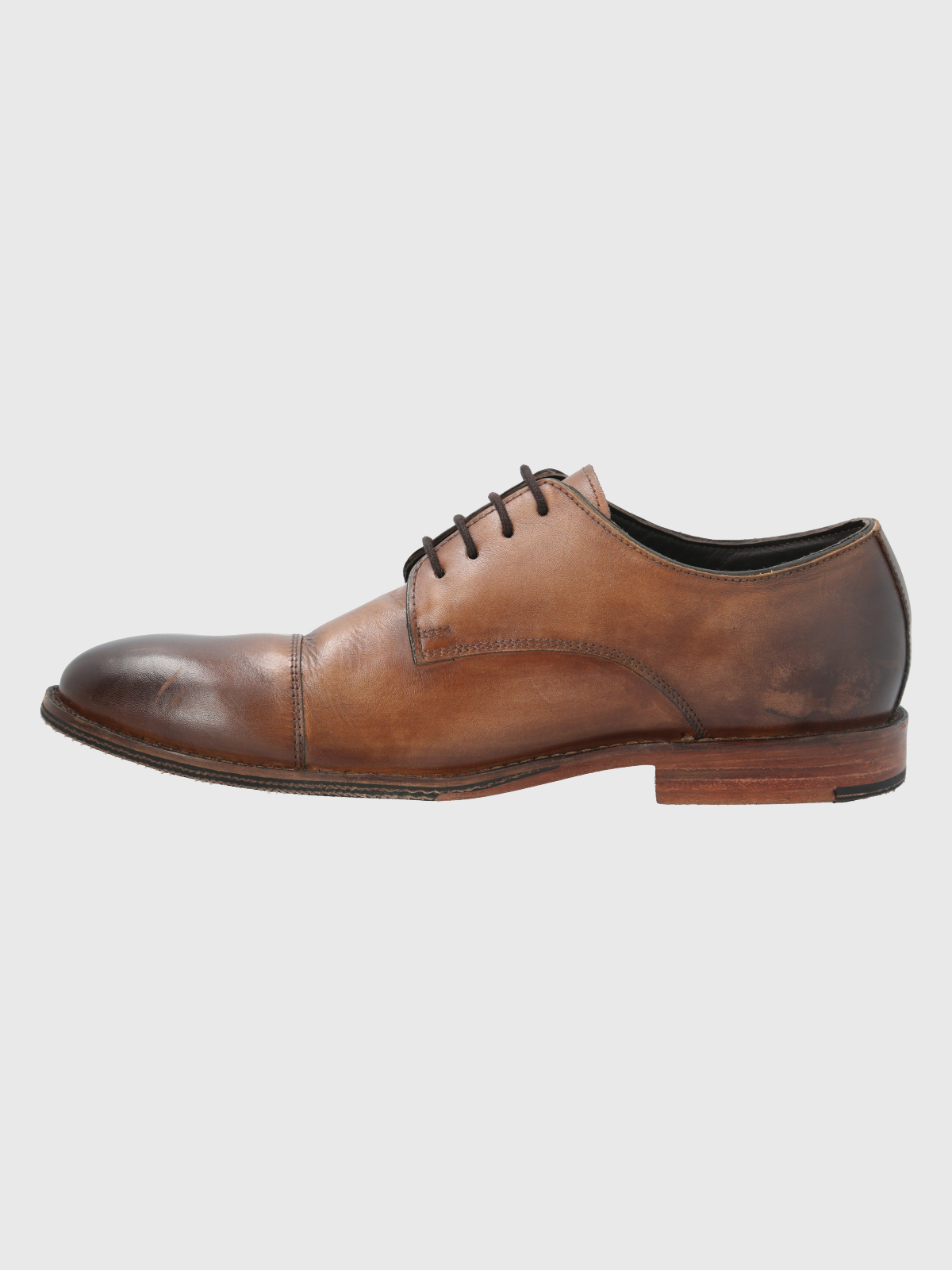 ZAPATO CUERO CAFÉ CLARO HOMBRE WARREN HUSH PUPPIES - 5