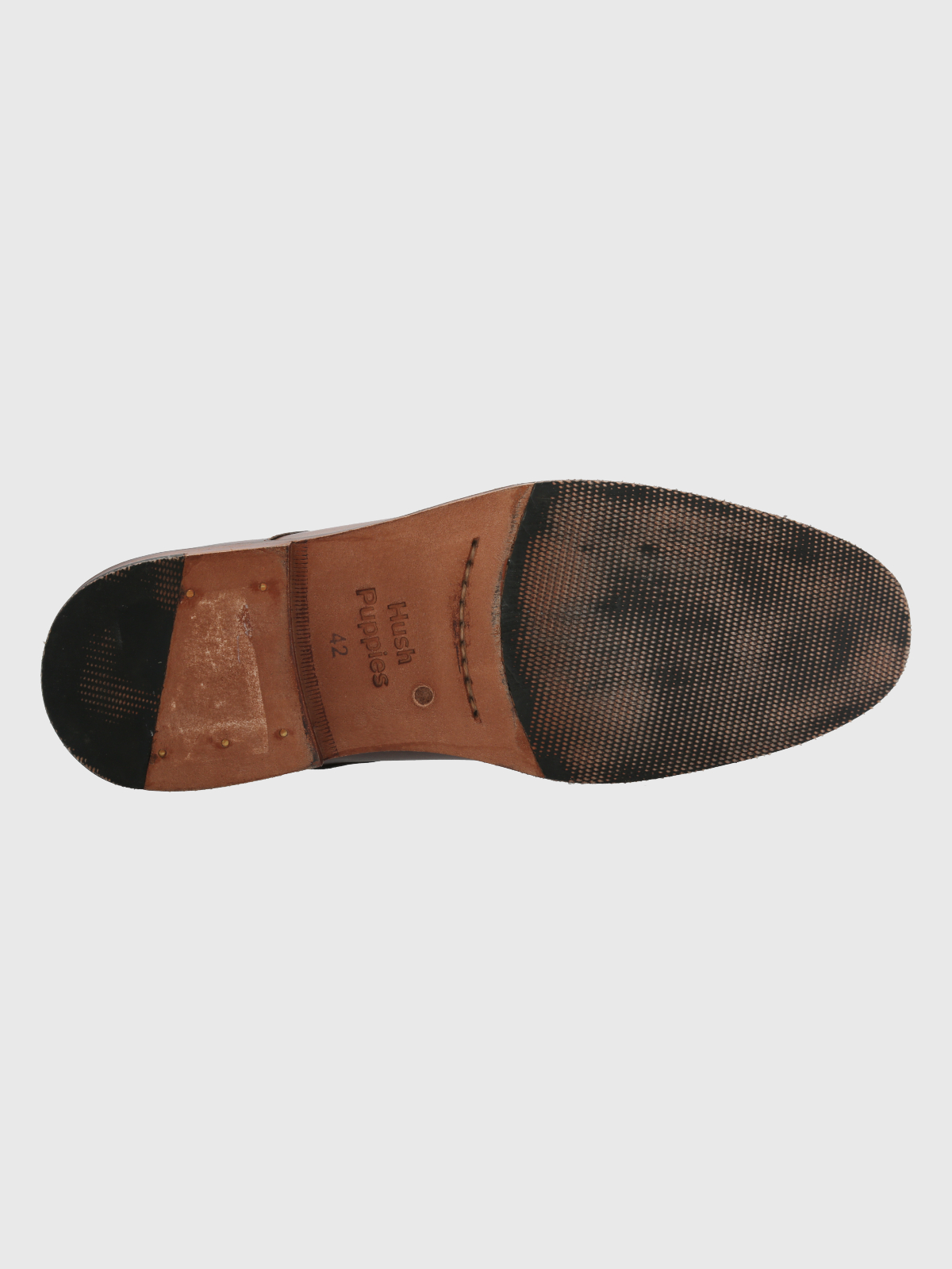 ZAPATO CUERO CAFÉ CLARO HOMBRE WARREN HUSH PUPPIES - 7