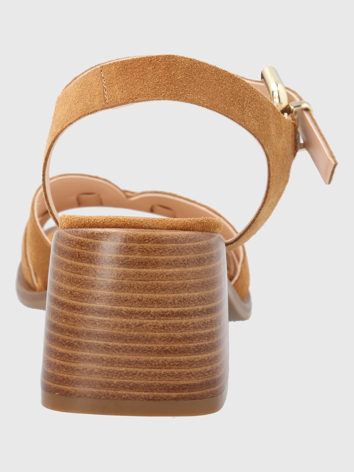 SANDALIAS MUJER HUSH-PUPPIES CUERO CAFÉ CLARO PASTORE - 6
