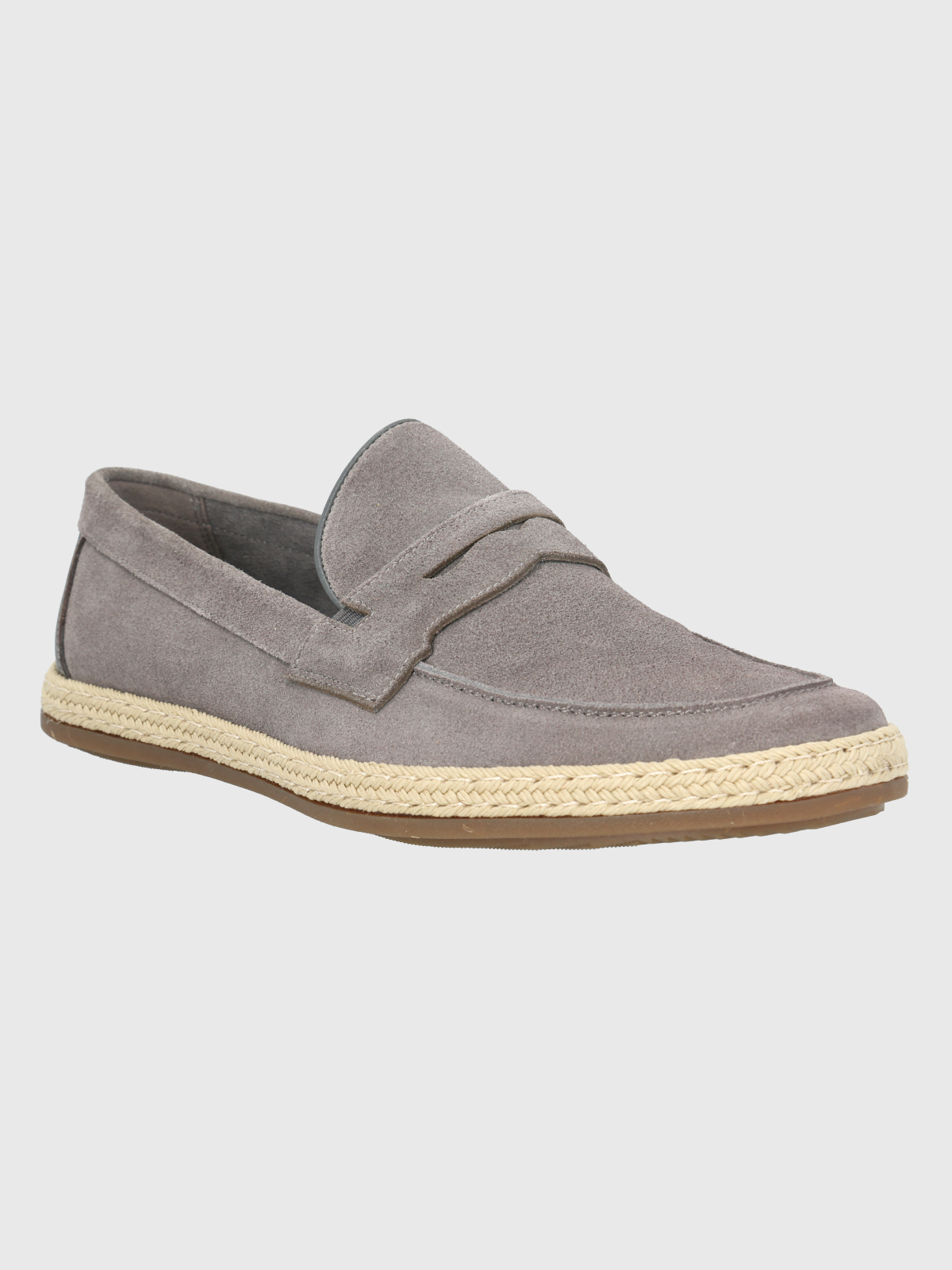 MOCASINES HOMBRE HUSH-PUPPIES CUERO GRIS MONTELLA - 1