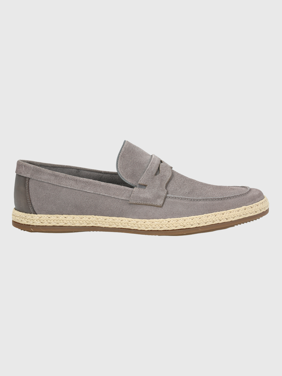 MOCASINES HOMBRE HUSH-PUPPIES CUERO GRIS MONTELLA - 2