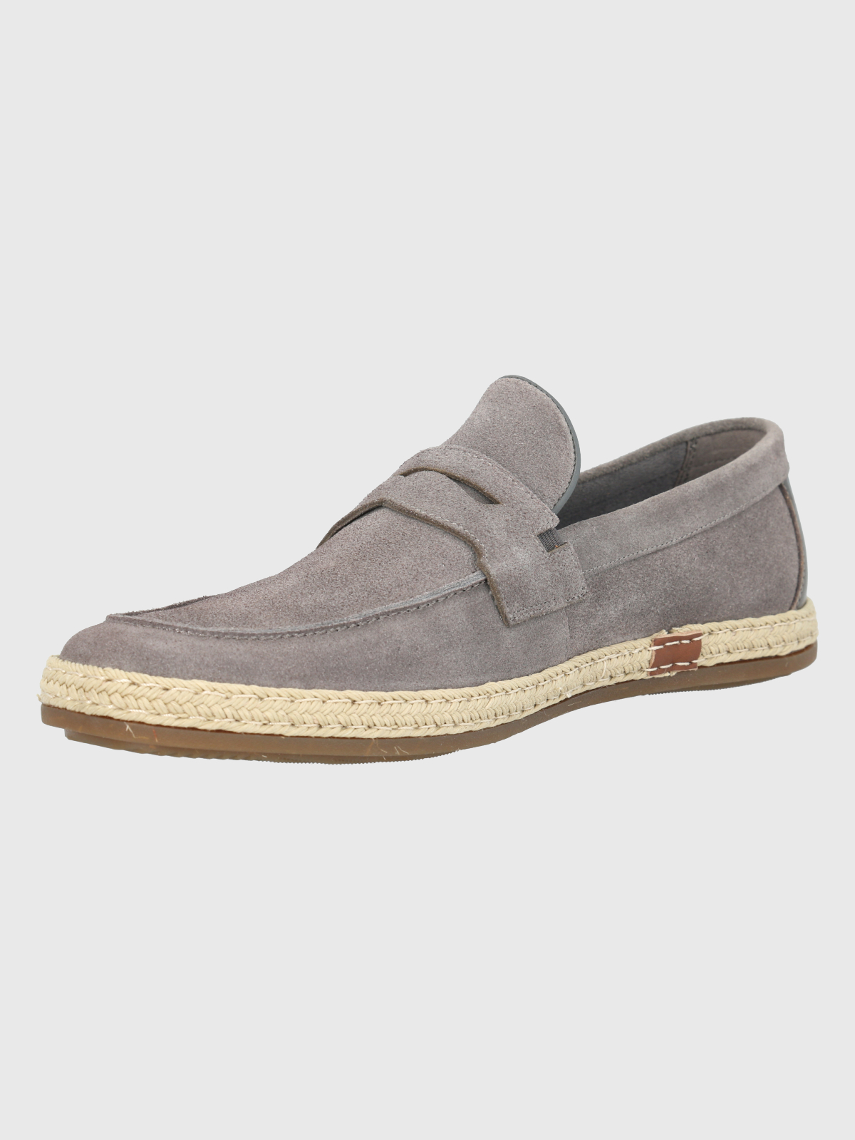 MOCASINES HOMBRE HUSH-PUPPIES CUERO GRIS MONTELLA - 4