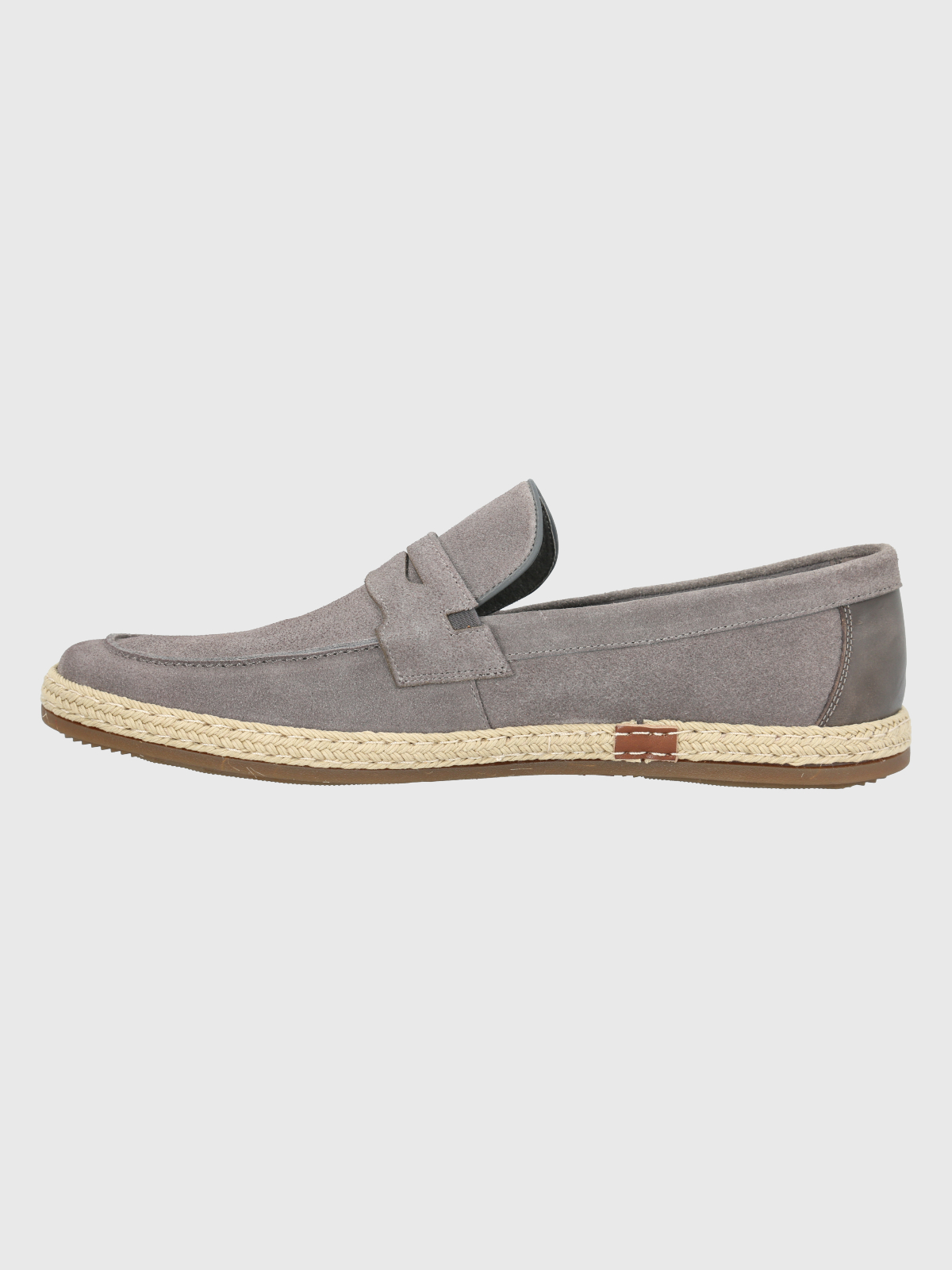 MOCASINES HOMBRE HUSH-PUPPIES CUERO GRIS MONTELLA - 5