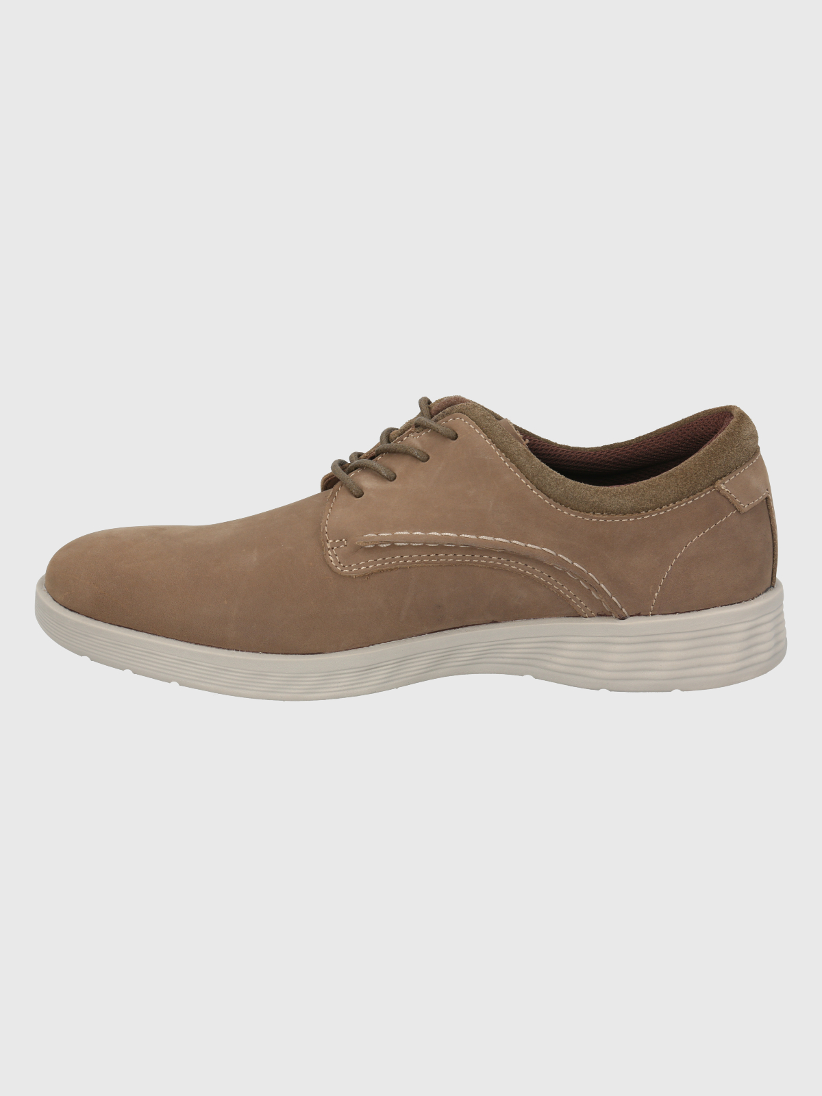 ZAPATO CUERO TAUPE HOMBRE SPINAL STREET HUSH PUPPIES - 5
