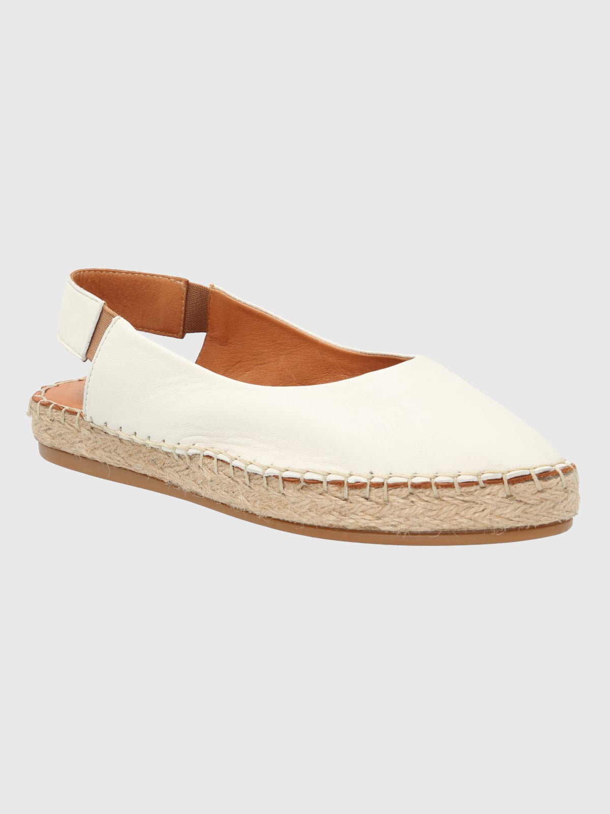 MOCASÍN CUERO BLANCO MUJER TEGLIO HUSH PUPPIES - 1