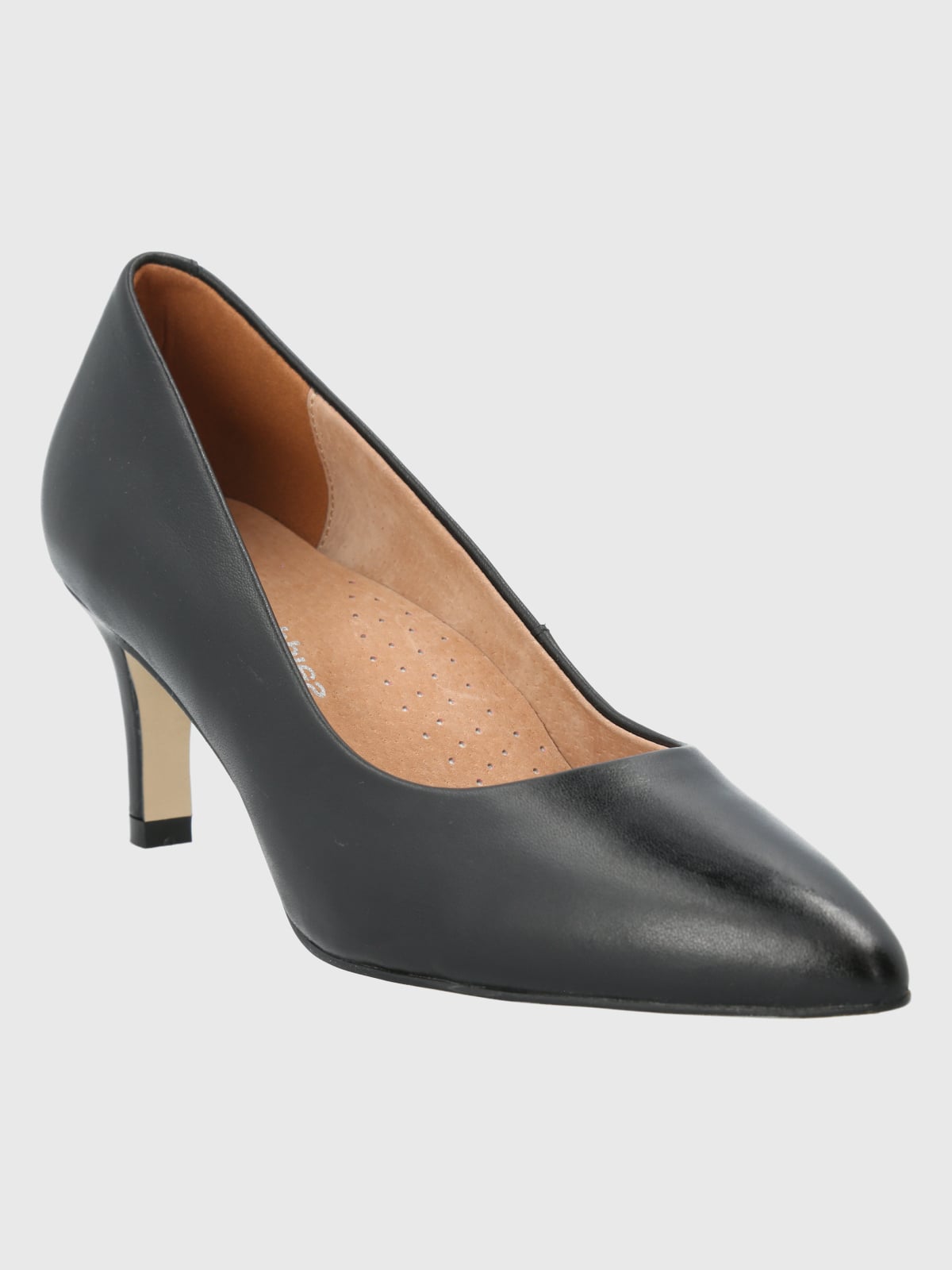 ZAPATO CUERO NEGRO MUJER AROSA HUSH PUPPIES - 1