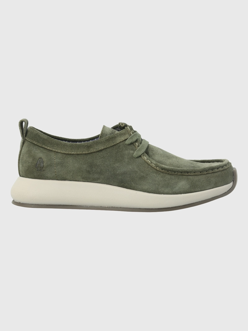 ZAPATO CUERO VERDE MILITAR HOMBRE ICON HUSH PUPPIES - 2