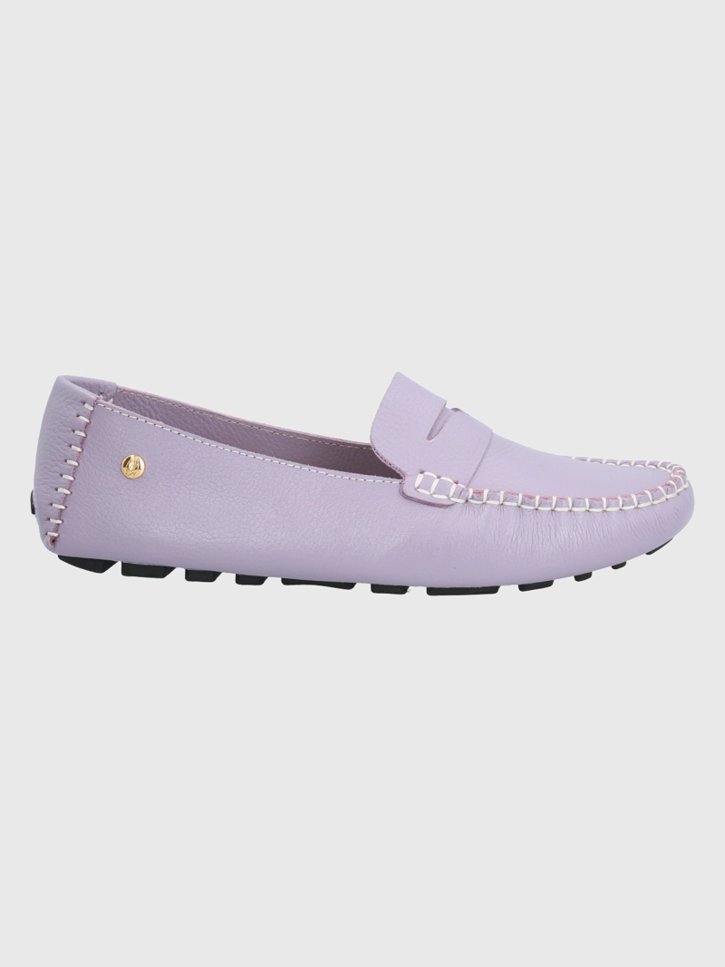 MOCASINES MUJER HUSH-PUPPIES CUERO LILA DOMASO - 2