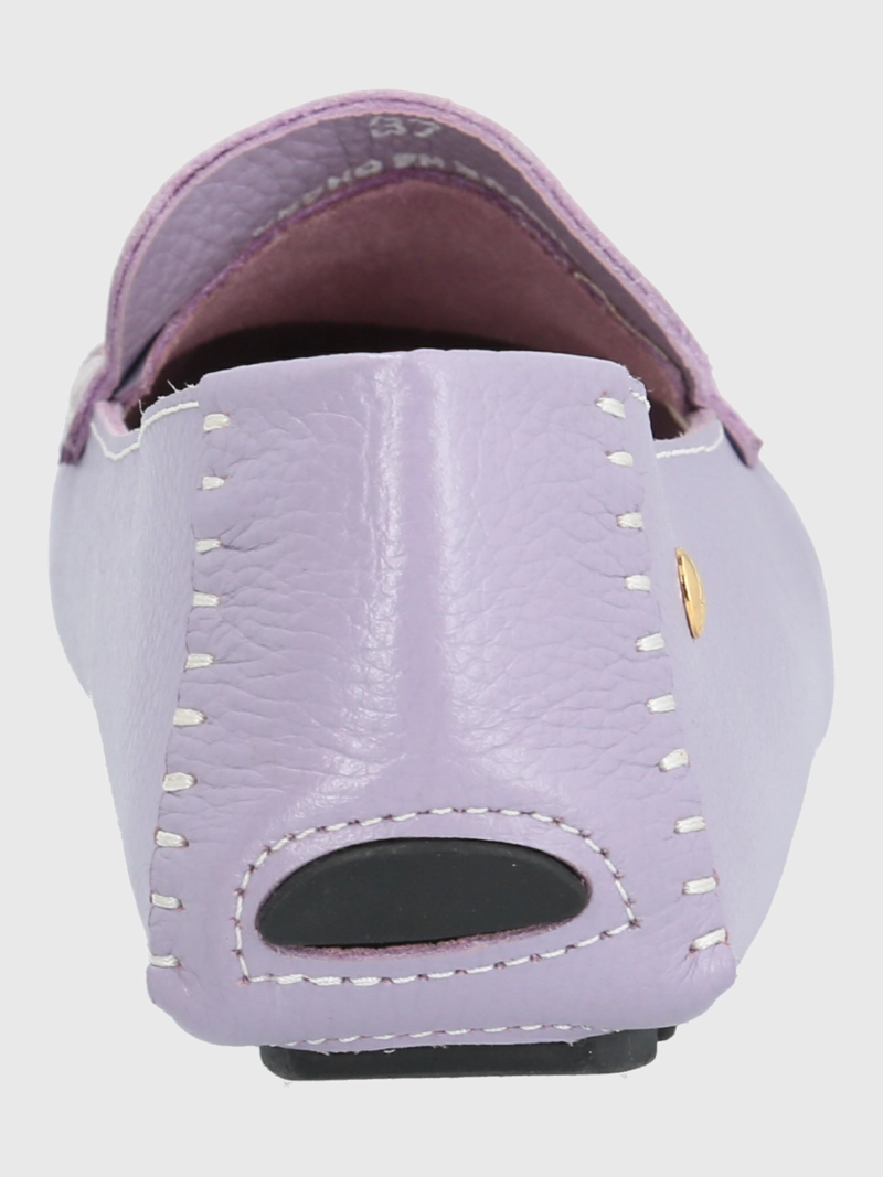 MOCASINES MUJER HUSH-PUPPIES CUERO LILA DOMASO - 6