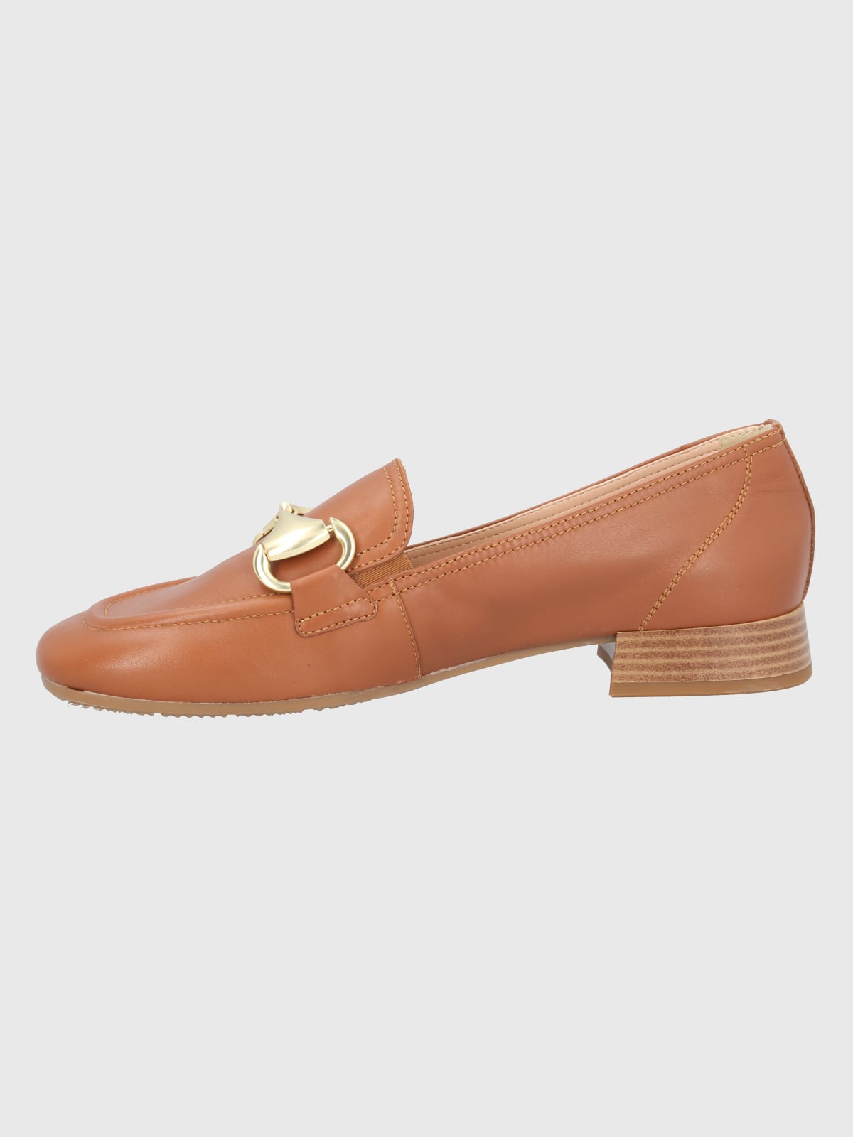 MOCASINES MUJER HUSH-PUPPIES CUERO CAFÉ CLARO PASTURO - 5