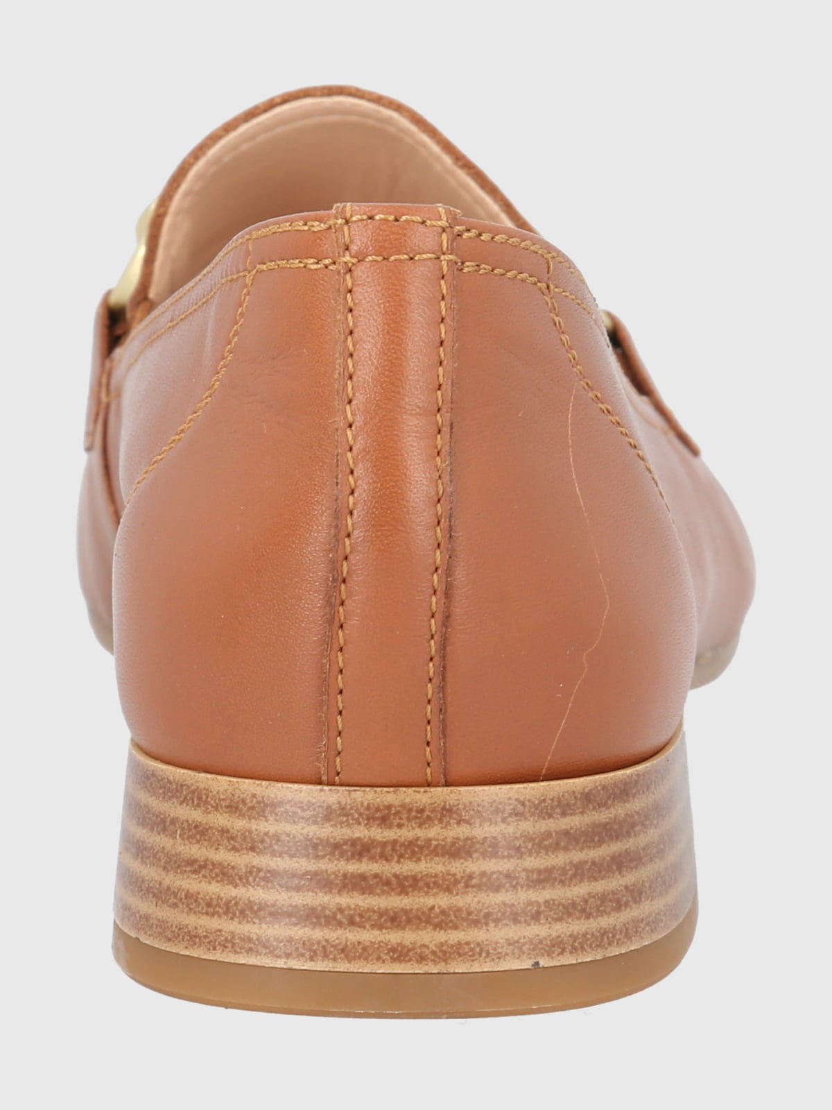 MOCASINES MUJER HUSH-PUPPIES CUERO CAFÉ CLARO PASTURO - 6
