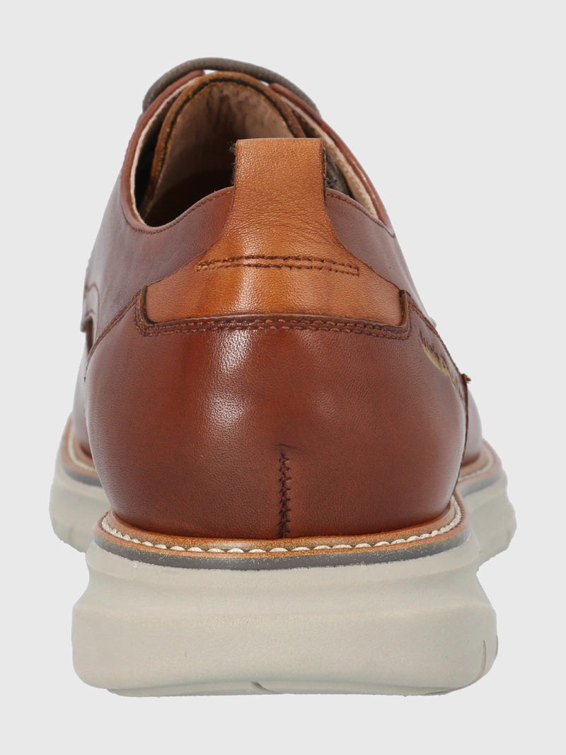 ZAPATO CUERO CAFE  HOMBRE RUSTIC HUSH PUPPIES - 6