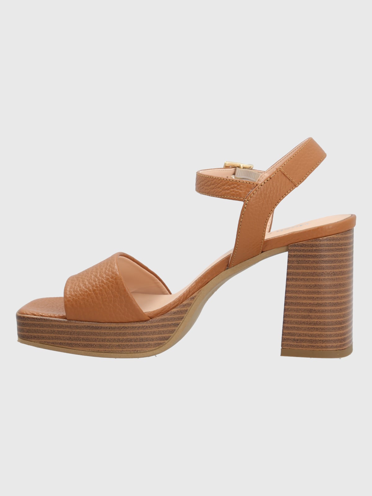 SANDALIAS MUJER HUSH-PUPPIES CUERO CAFÉ CLARO BORMIO - 5