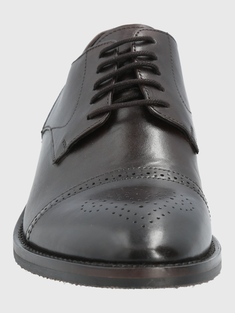 ZAPATO CUERO CAFÉ OSCURO HOMBRE KENTON HUSH PUPPIES - 2