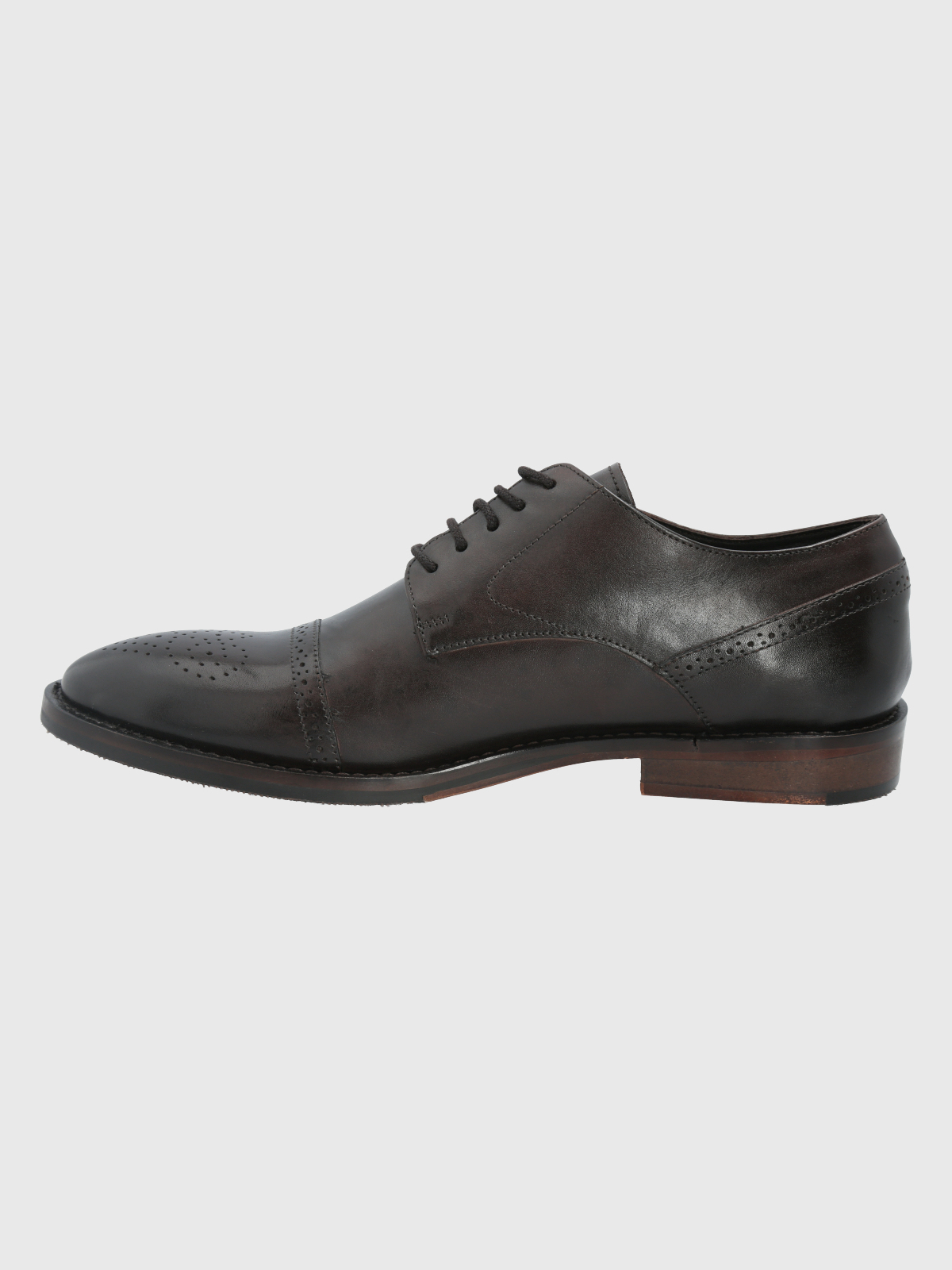 ZAPATO CUERO CAFÉ OSCURO HOMBRE KENTON HUSH PUPPIES - 4