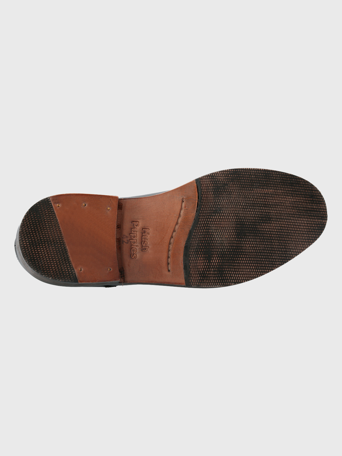 ZAPATO CUERO CAFÉ OSCURO HOMBRE KENTON HUSH PUPPIES - 6