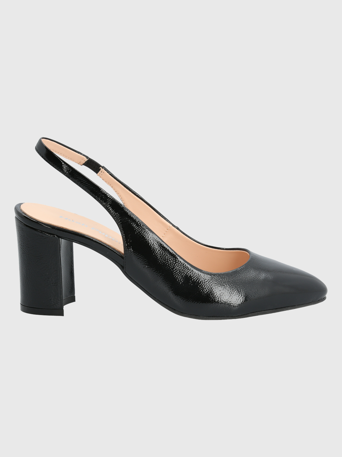 ZAPATO CUERO NEGRO MUJER TEMU HUSH PUPPIES - 2