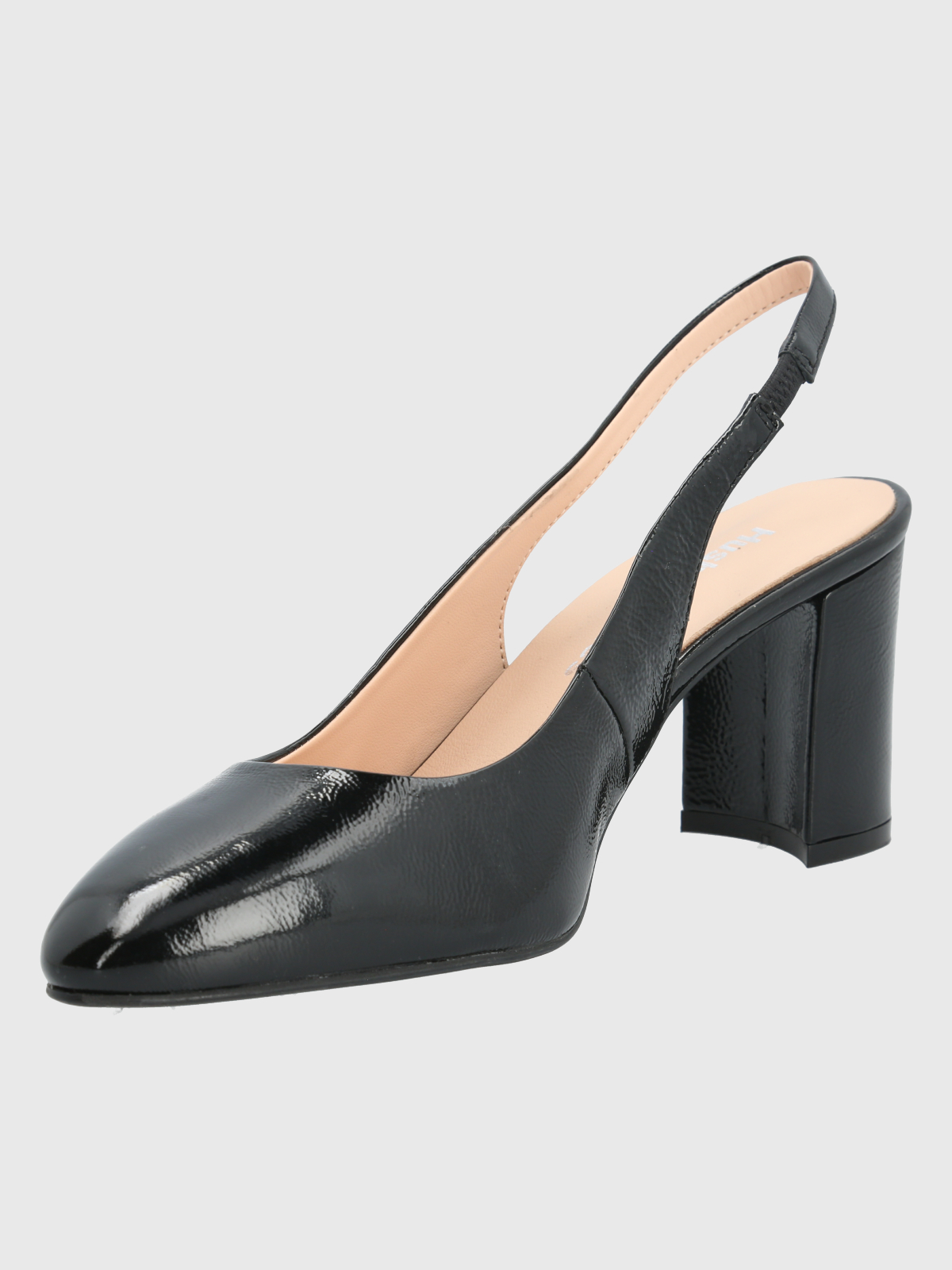 ZAPATO CUERO NEGRO MUJER TEMU HUSH PUPPIES - 4