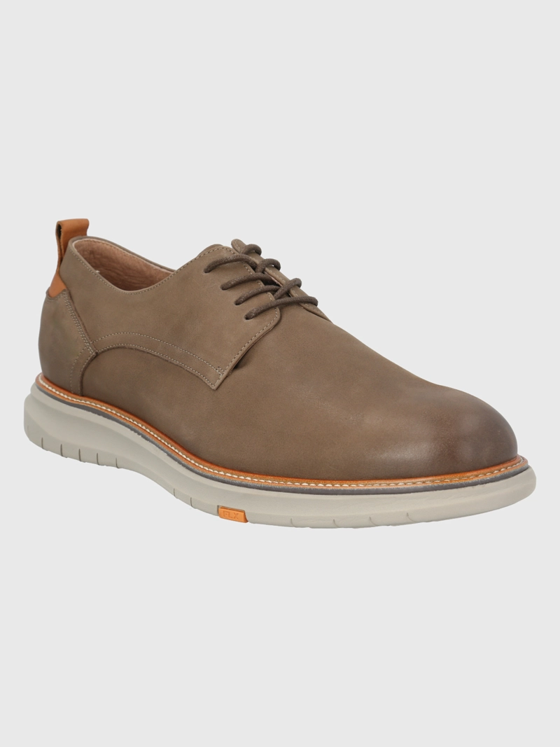 ZAPATO CUERO TAUPE HOMBRE RUSTIC HUSH PUPPIES - 1