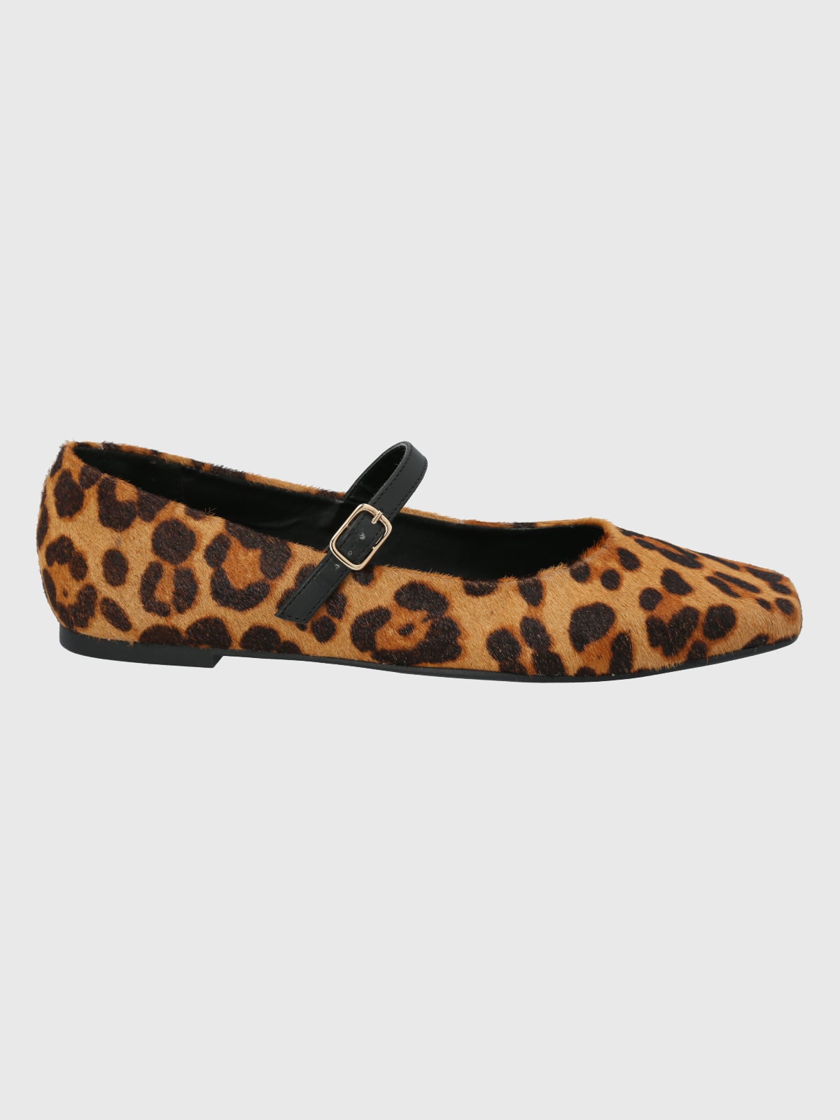 BALLERINA CUERO ANIMAL PRINT MUJER LOVERE HUSH PUPPIES - 2