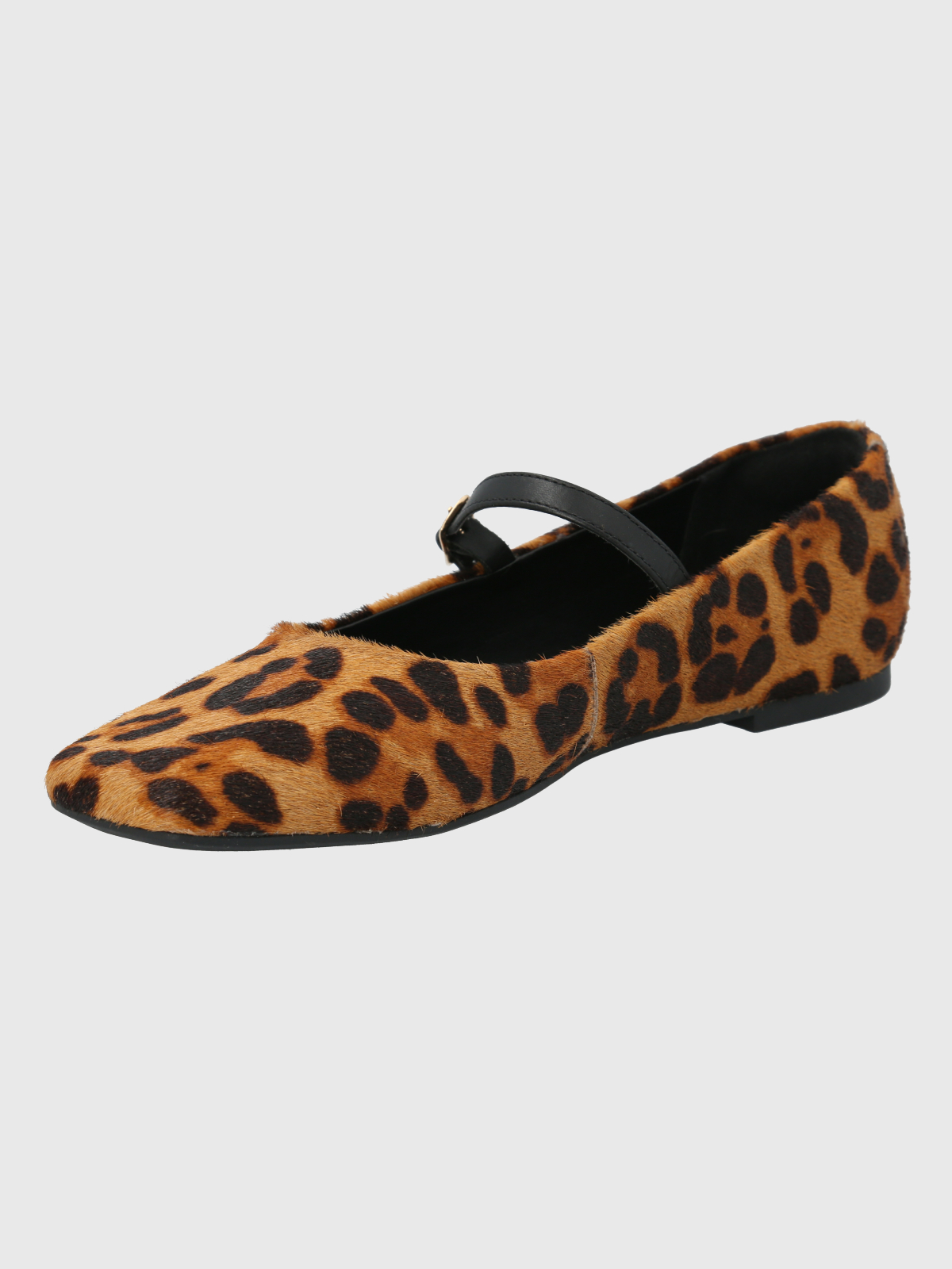 BALLERINA CUERO ANIMAL PRINT MUJER LOVERE HUSH PUPPIES - 4