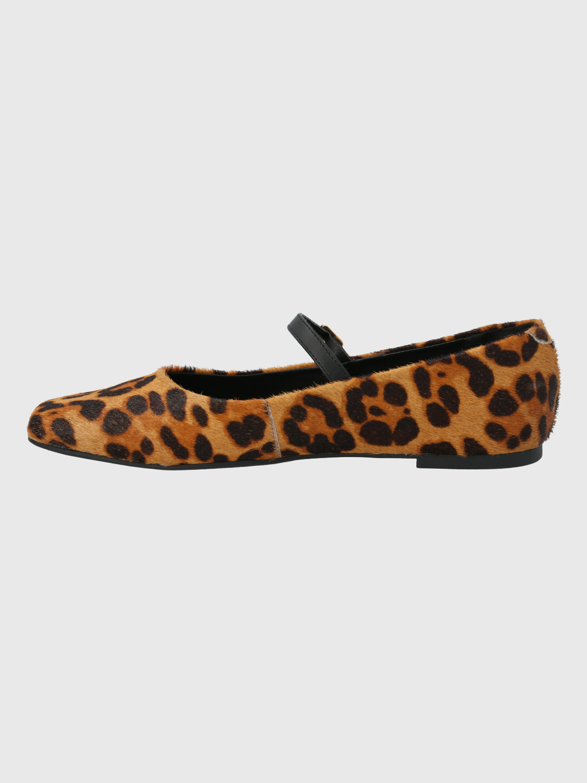 BALLERINA CUERO ANIMAL PRINT MUJER LOVERE HUSH PUPPIES - 5