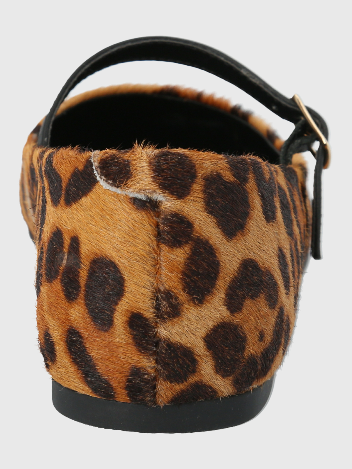 BALLERINA CUERO ANIMAL PRINT MUJER LOVERE HUSH PUPPIES - 6
