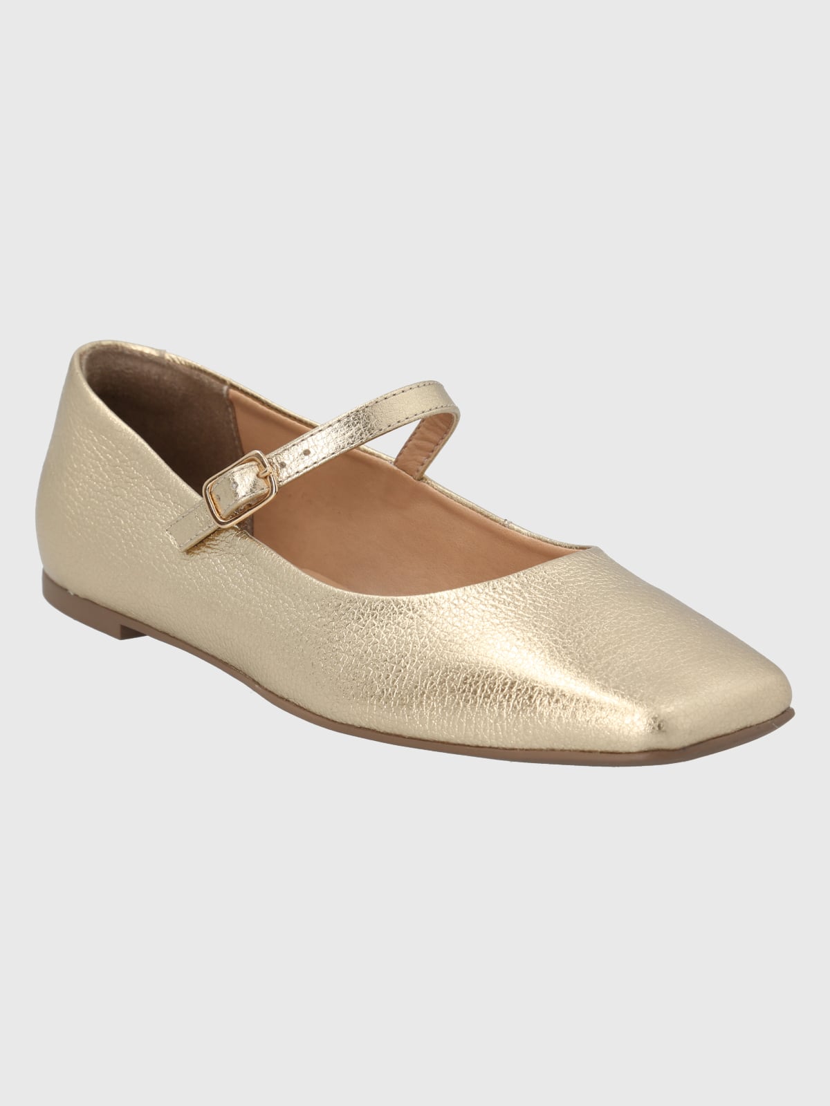 ZAPATO CUERO DORADO MUJER LOVERE HUSH PUPPIES - 1