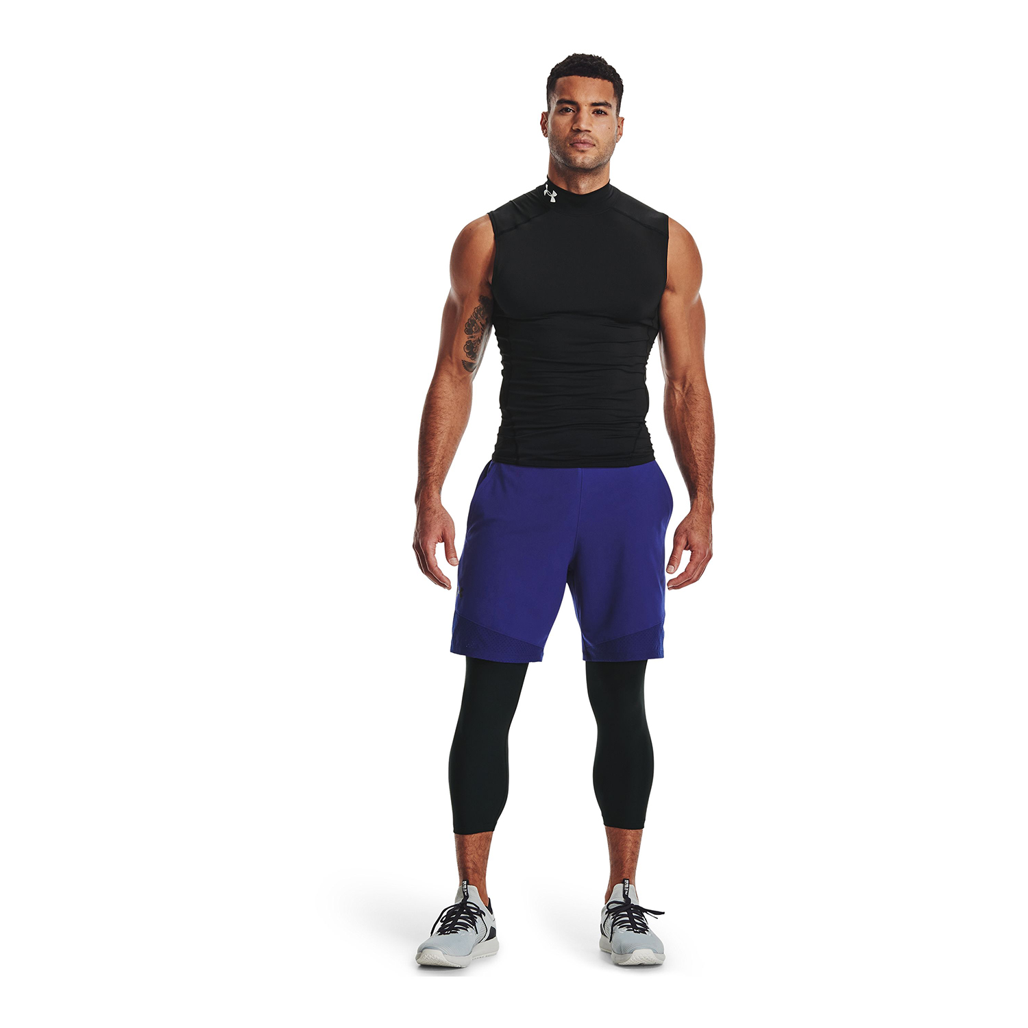 LEGGINGS HOMBRE UNDER ARMOUR NEGRO HEATGEAR® ¾ - 6