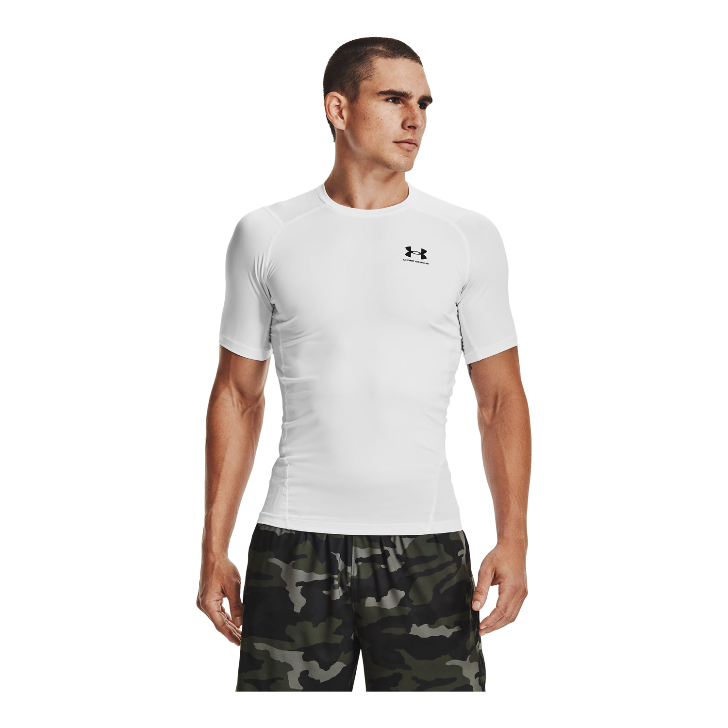 PRIMERA CAPA MC HEATGEAR PARA HMBRE BLANCO UNDER ARMOUR - 4