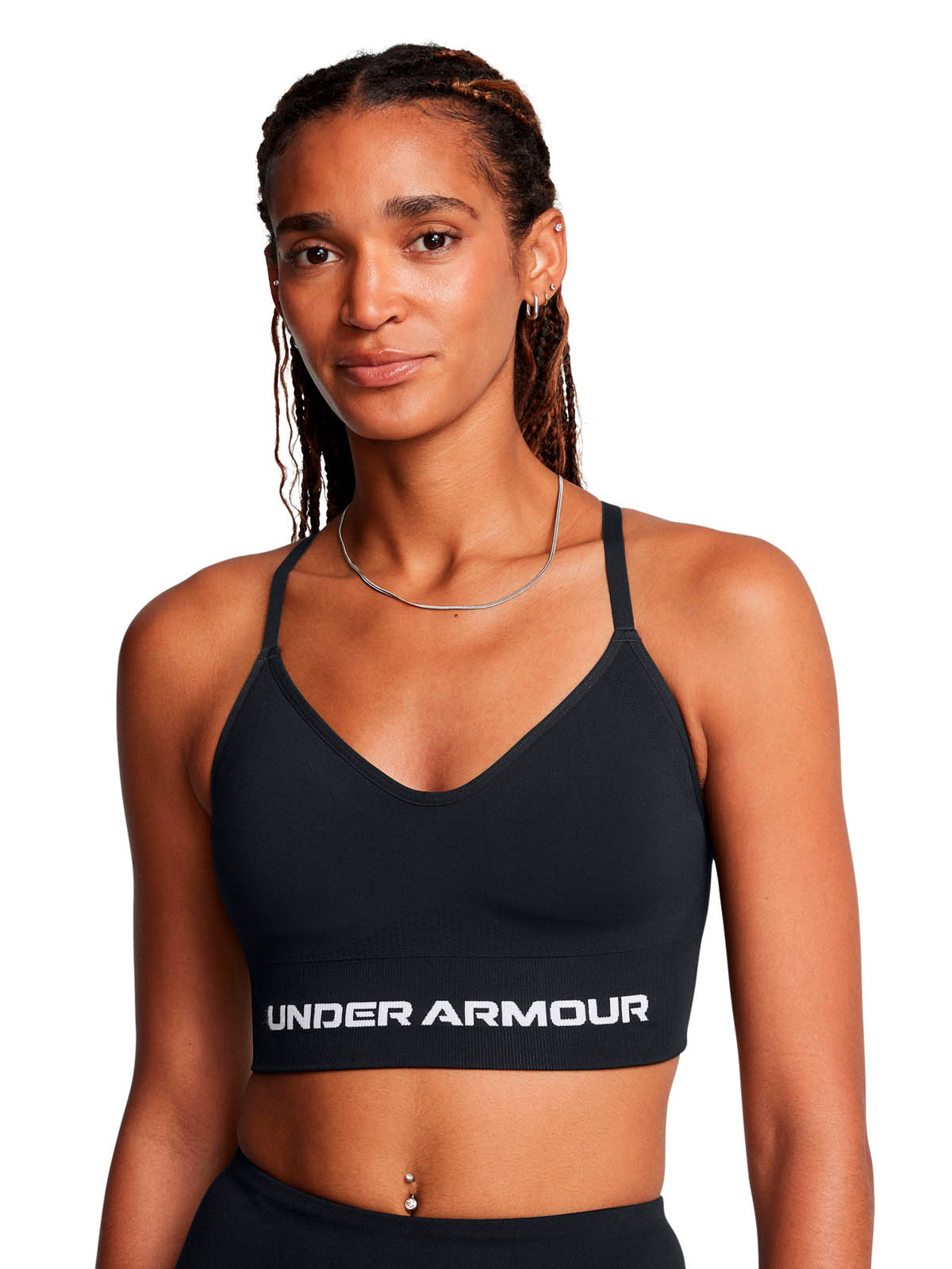 PETO TRAINING PARA MUJER VANISH SEAMLESS LOW NEGRO UA - 3