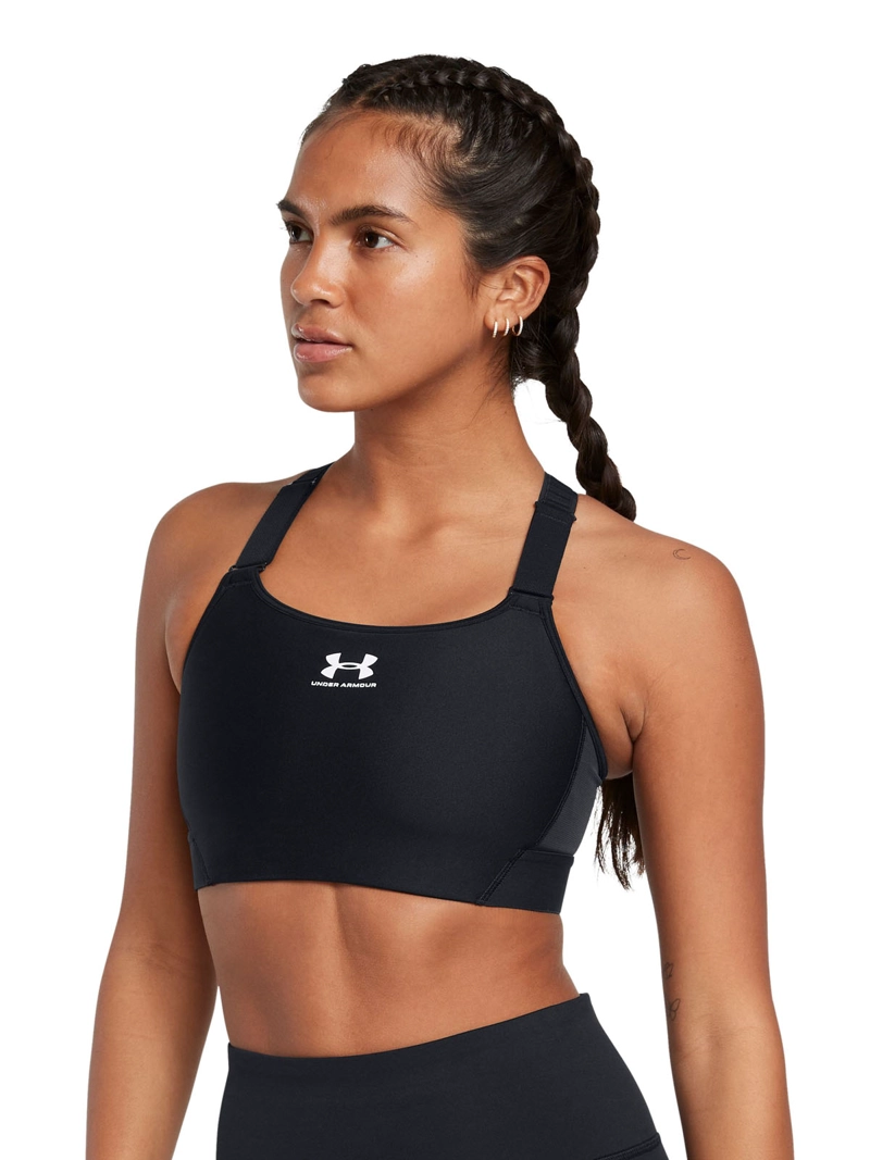 SOSTE N HEATGEAR ARMOR HIGH MUJER NEGRO UNDER ARMOUR - 4