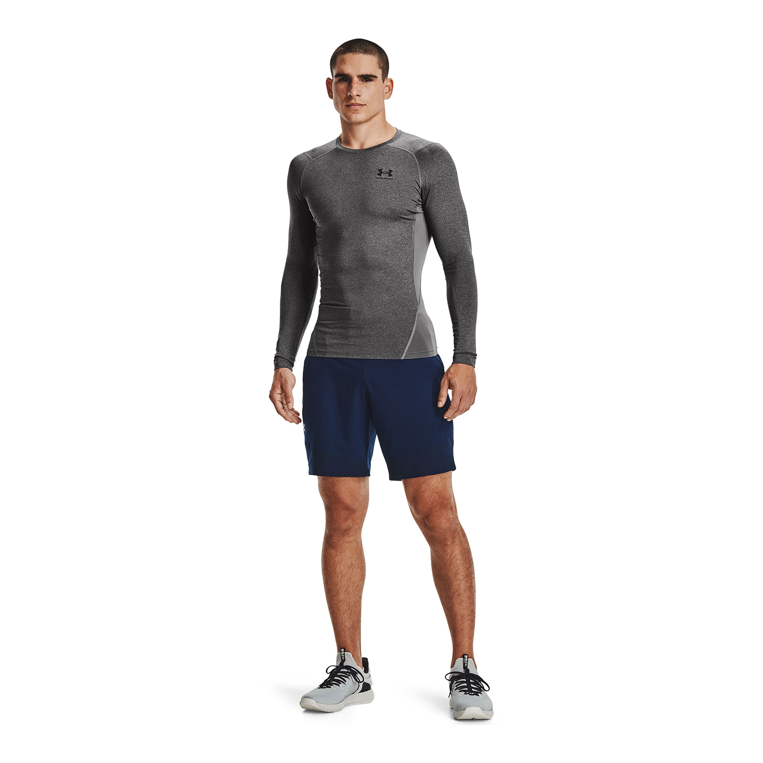 PRIMERA CAPA HEATGEAR® PARA HOMBRE GRIS UNDER ARMOUR - 6