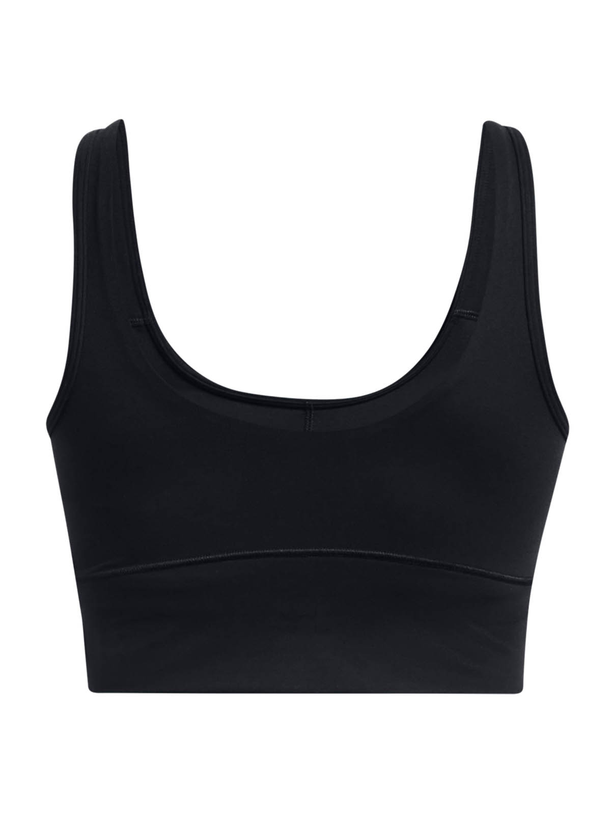 PETO TRAINING PARA MUJER MERIDIAN FITTED CROP NEGRO UA - 2