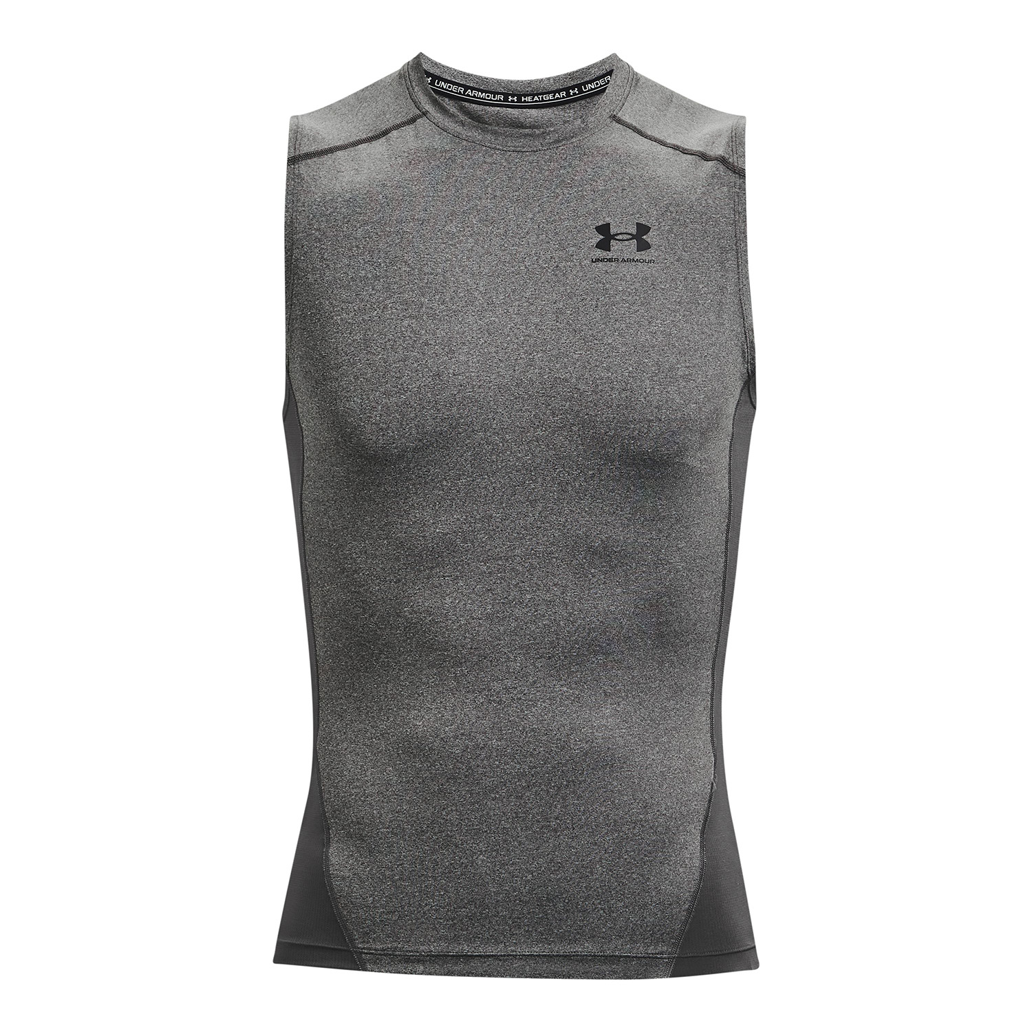POLERA SIN MANGAS HEATGEAR® HOMBRE GRIS UNDER ARMOUR - 1