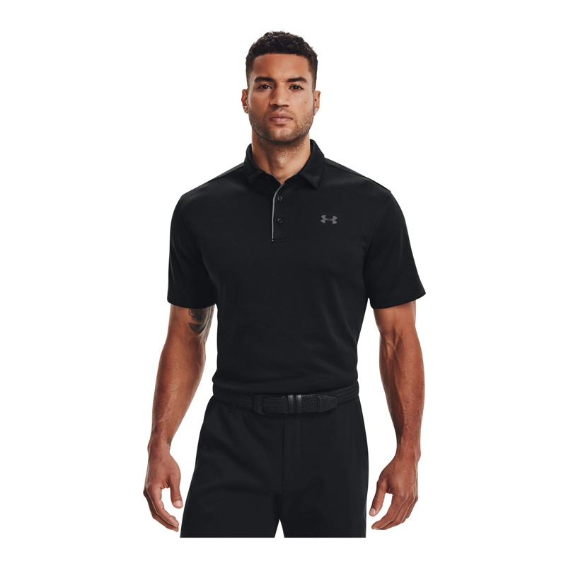 POLO UA TECH PARA HOMBRE NEGRO UNDER ARMOUR - 4