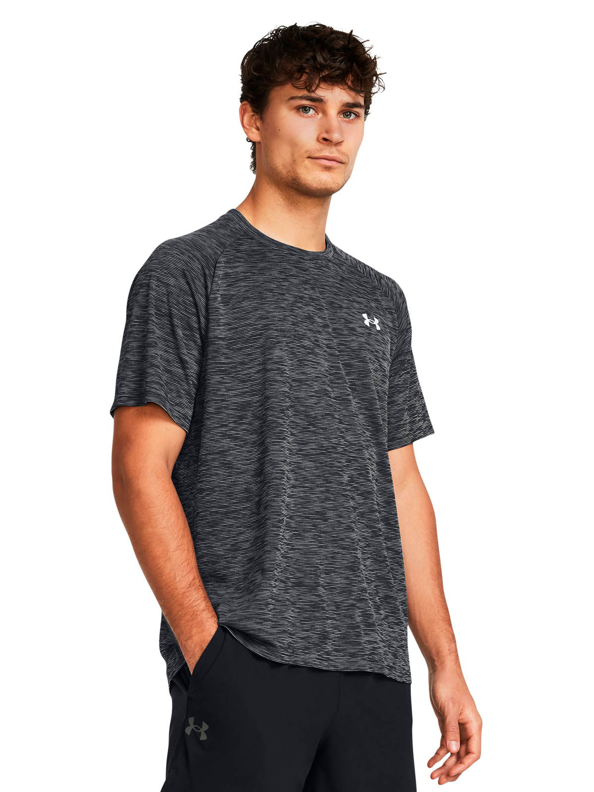POLERA MANGA CORTA TECH PARA HOMBRE UNDER ARMOUR - 4