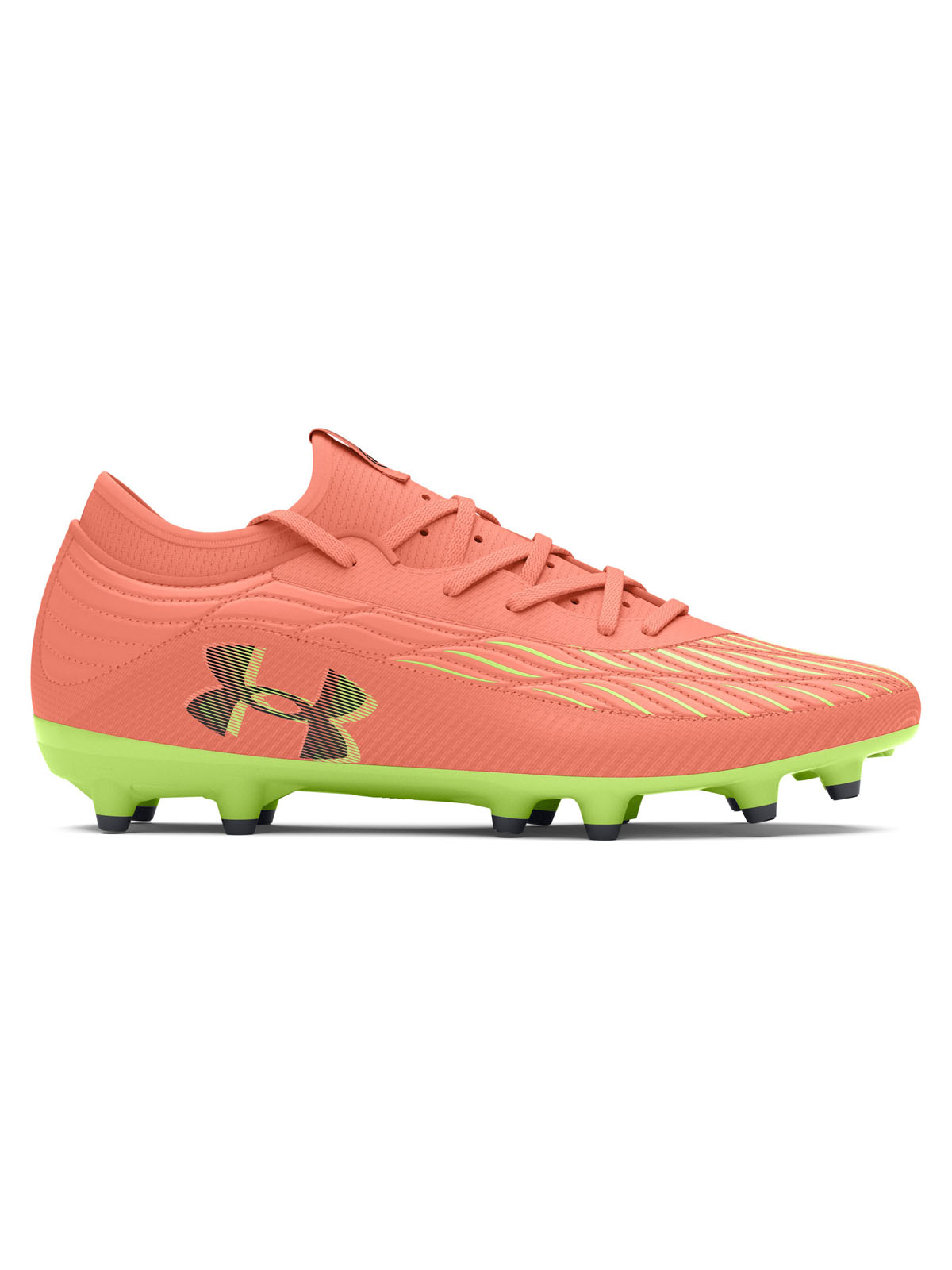 ZAPATILLAS UNISEX UNDER ARMOUR FÚTBOL NARANJO MAGNETCO SLCT 4 FG - 1