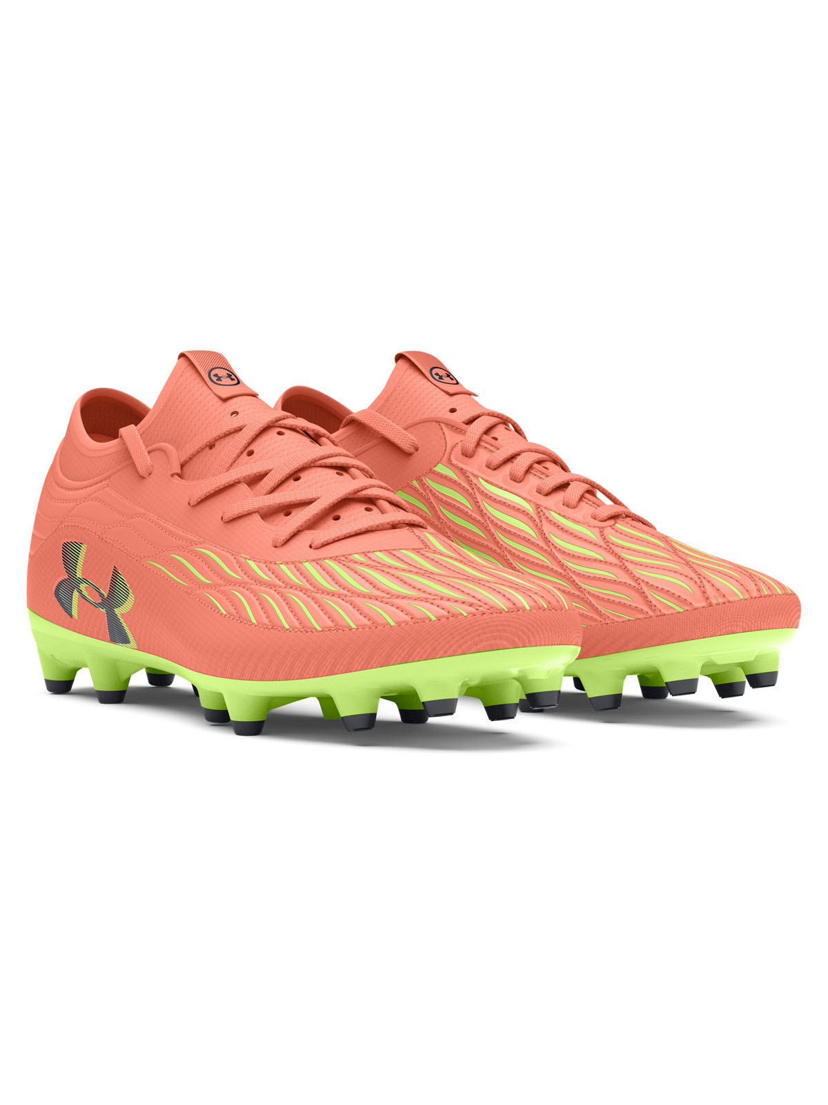 ZAPATILLAS UNISEX UNDER ARMOUR FÚTBOL NARANJO MAGNETCO SLCT 4 FG - 6