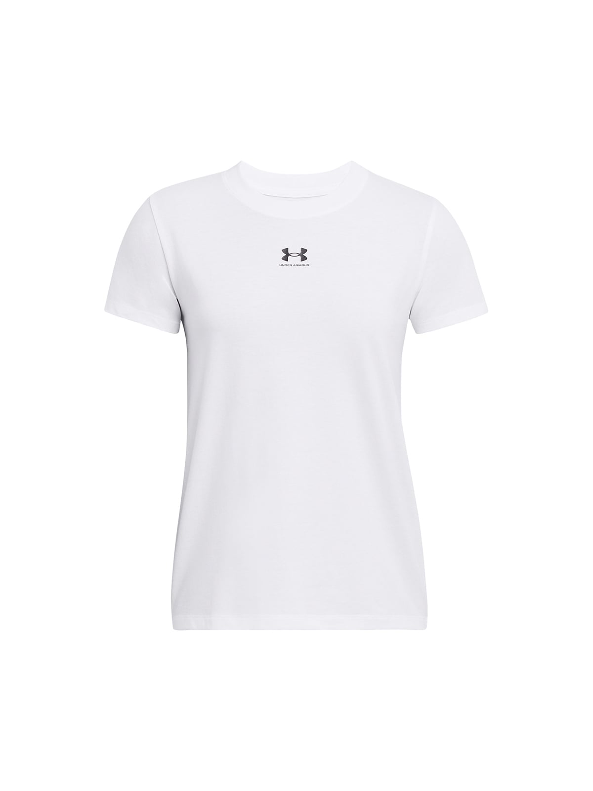 POLERA MANGA CORTA RIVAL CORE MUJER BLANCO UNDER ARMOUR - 1
