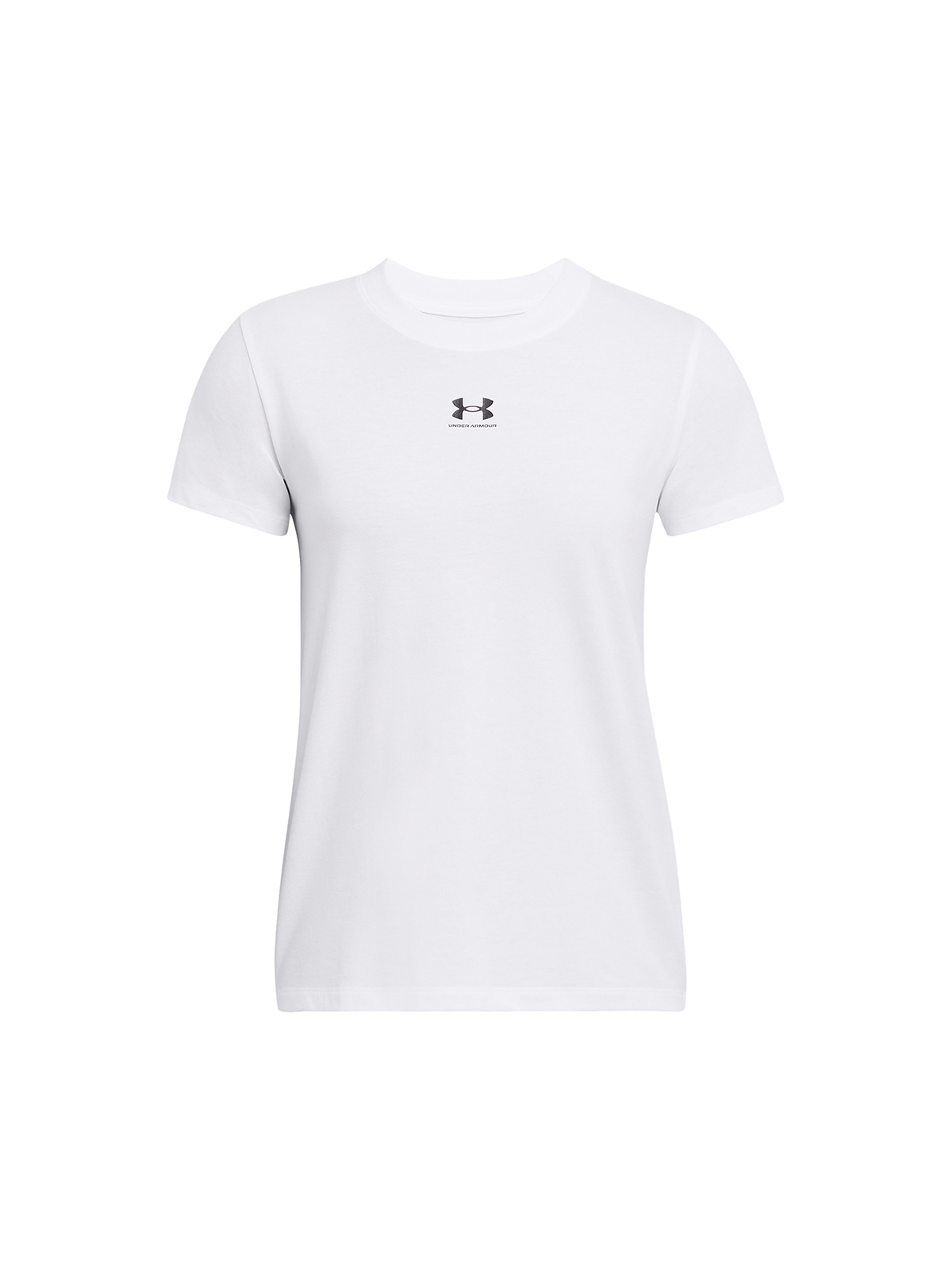 POLERA MANGA CORTA RIVAL CORE MUJER BLANCO UNDER ARMOUR - 1