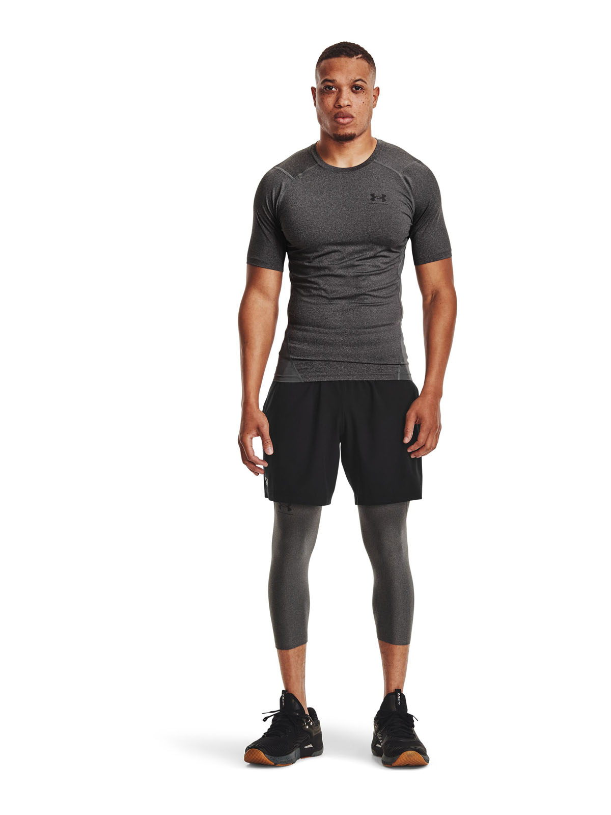 PRIMERA CAPA MC HEATGEAR HOMBRE GRIS UNDER ARMOUR - 6