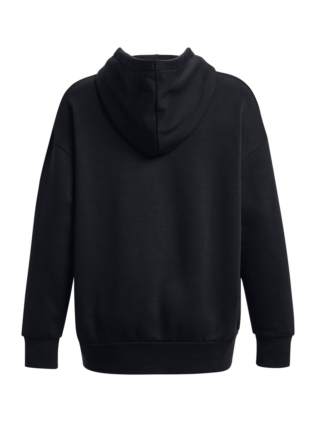 POLERON LIFESTYLE PARA MUJER ICON FLEECE NEGRO UA - 2