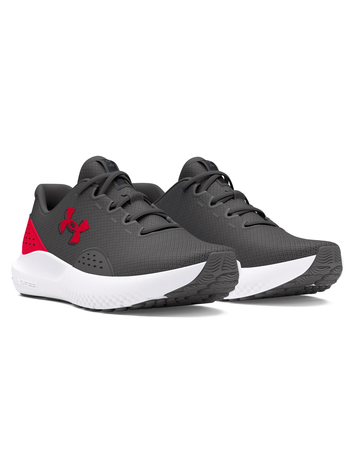 ZAPATILLAS HOMBRE UNDER ARMOUR RUNNING GRIS CHARGED SURGE 4 - 6